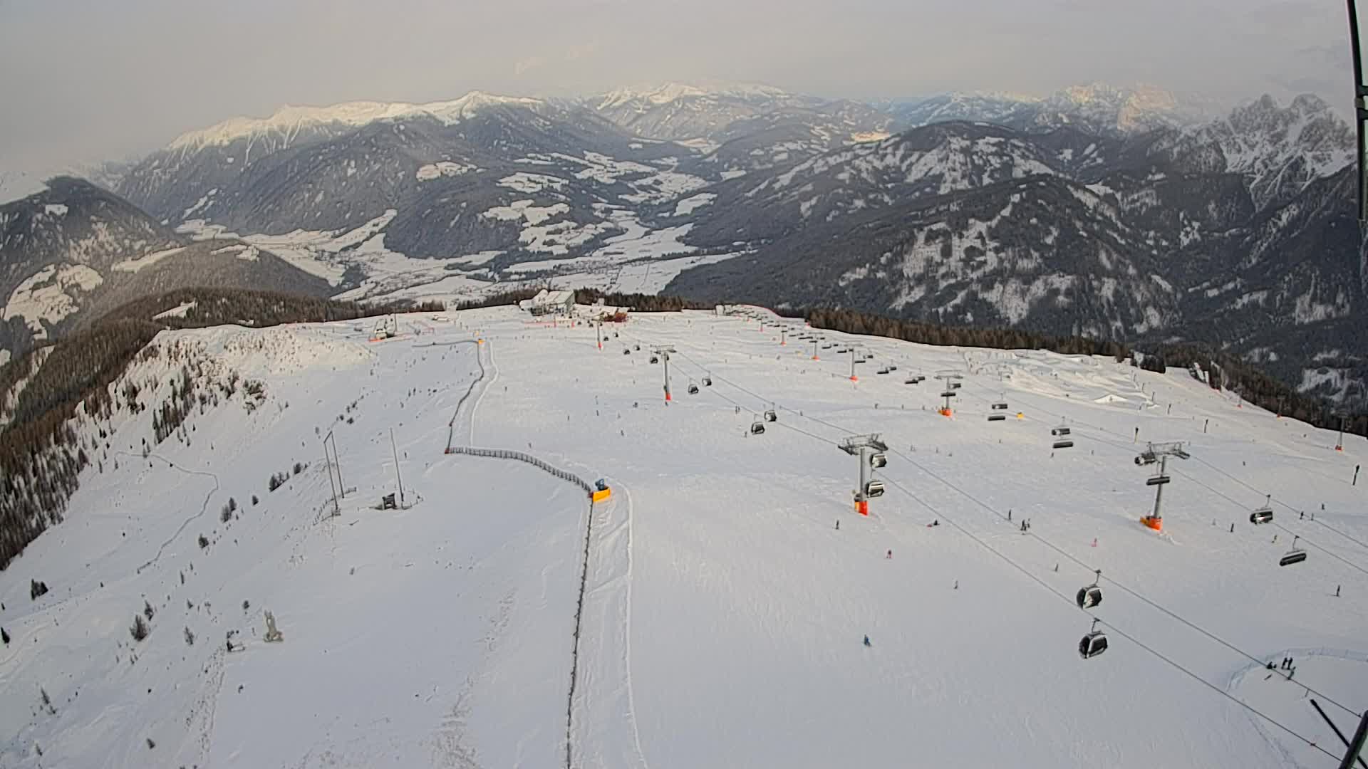 Sommet du Kronplatz | vue sur Valdaora – Olang