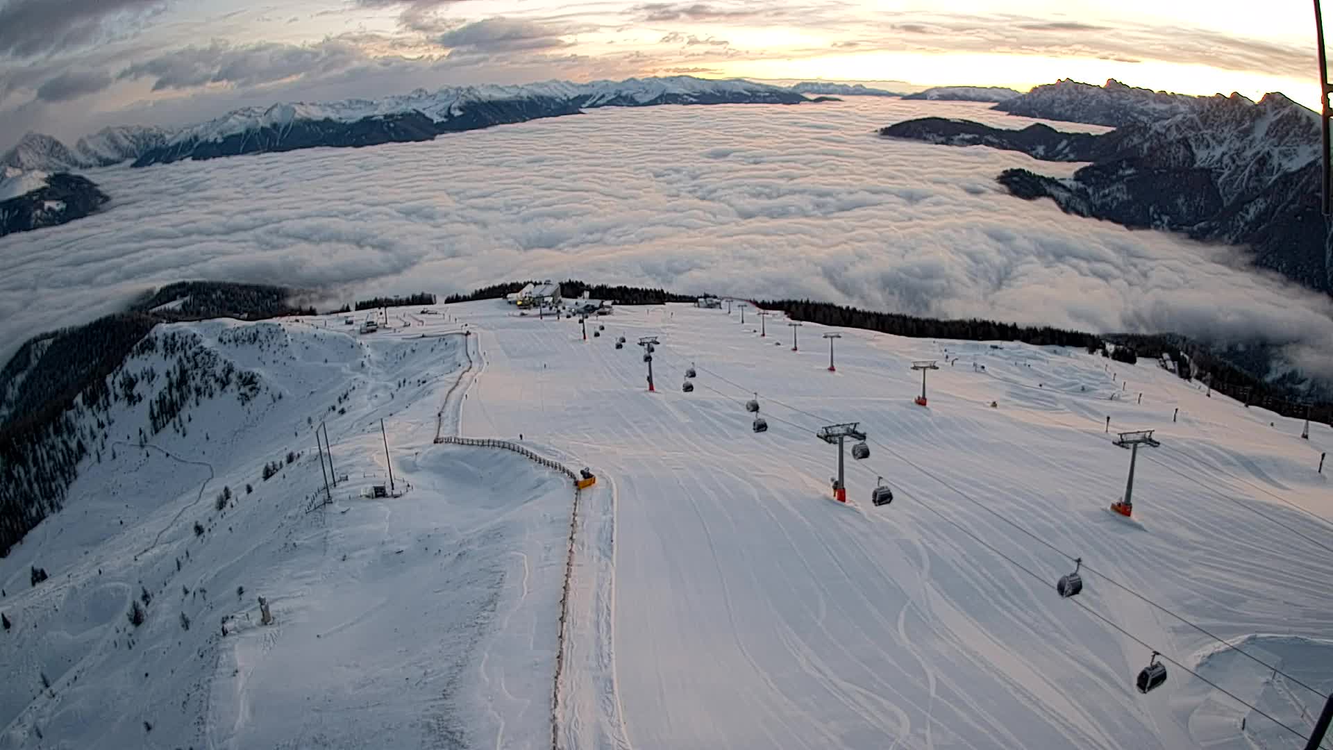 Kronplatz vrh | pogled na Valdaoro – Olang