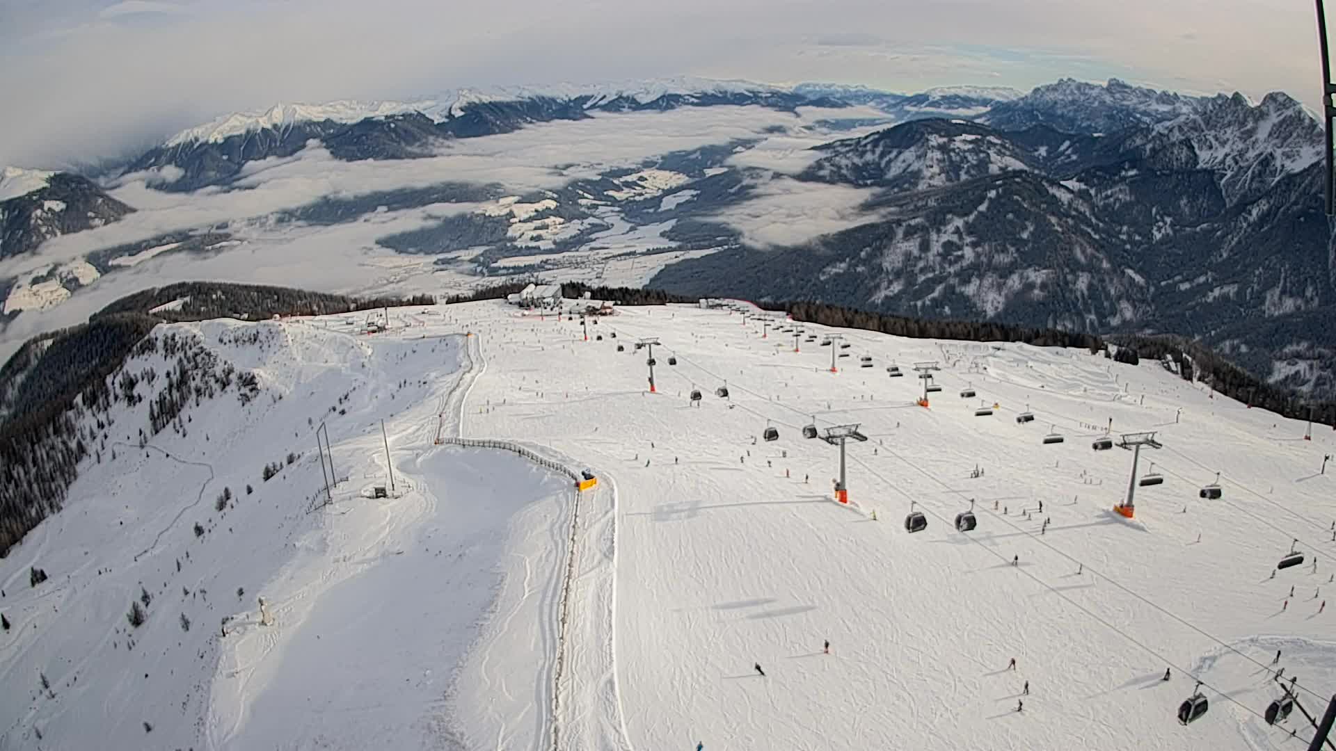 Kronplatz peak | view to Valdaora – Olang