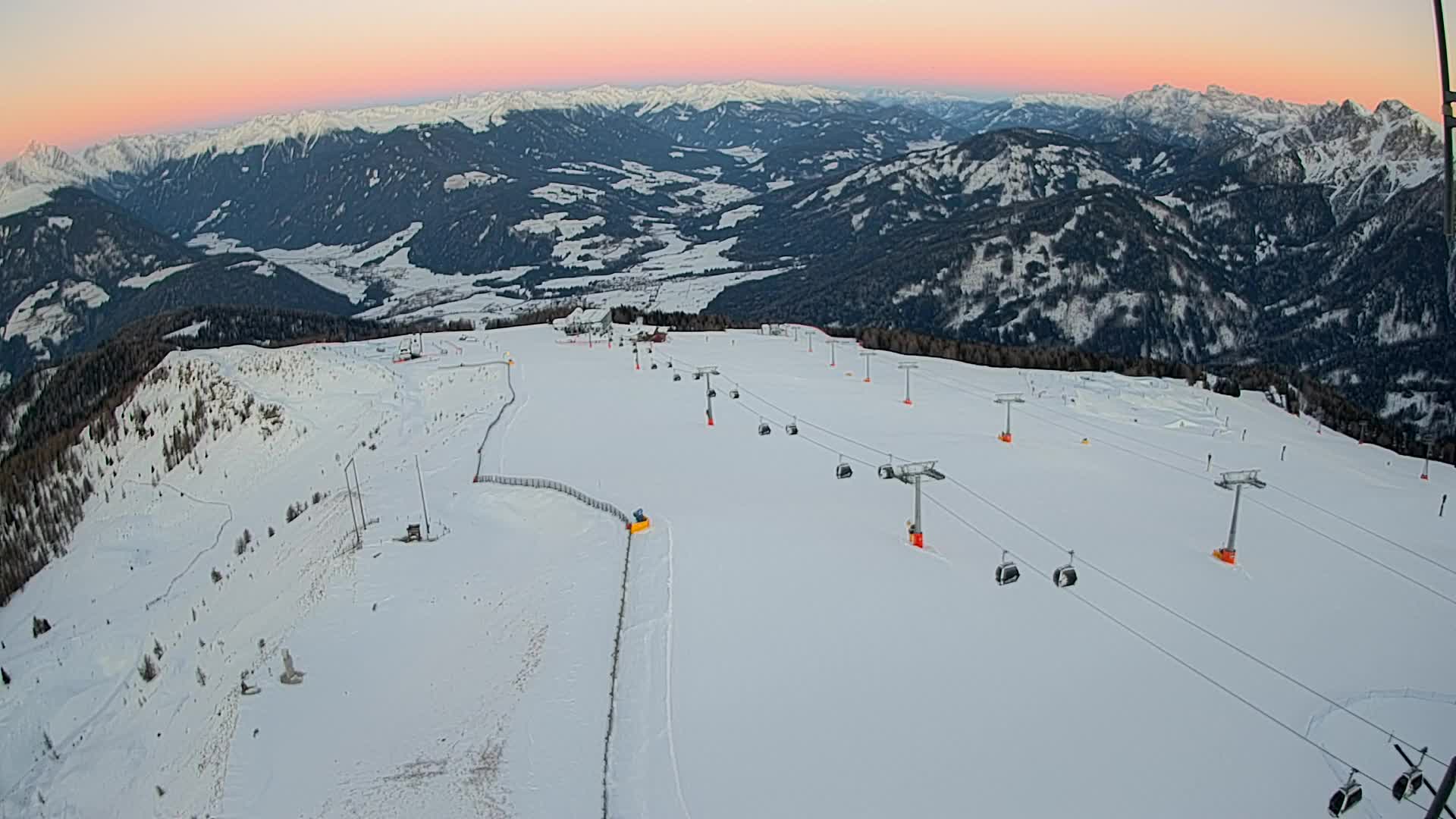 Kronplatz vrh | pogled na Valdaoro – Olang