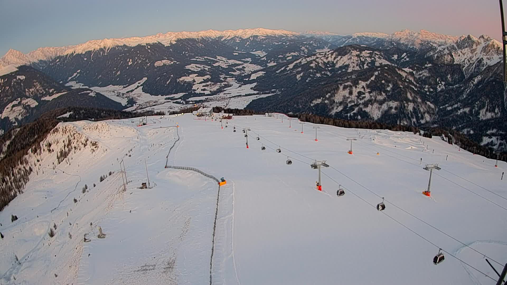 Sommet du Kronplatz | vue sur Valdaora – Olang