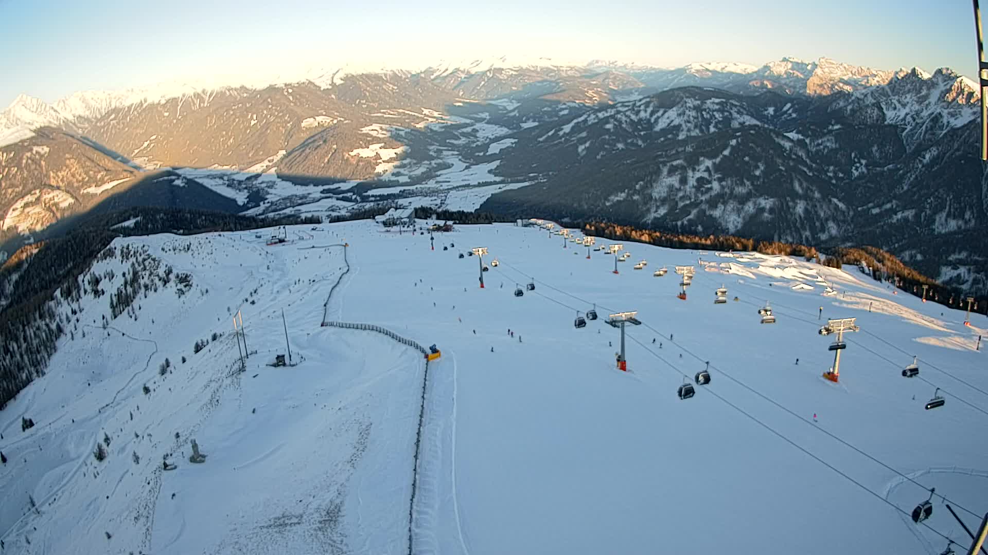 Kronplatz vrh | pogled na Valdaora – Olang