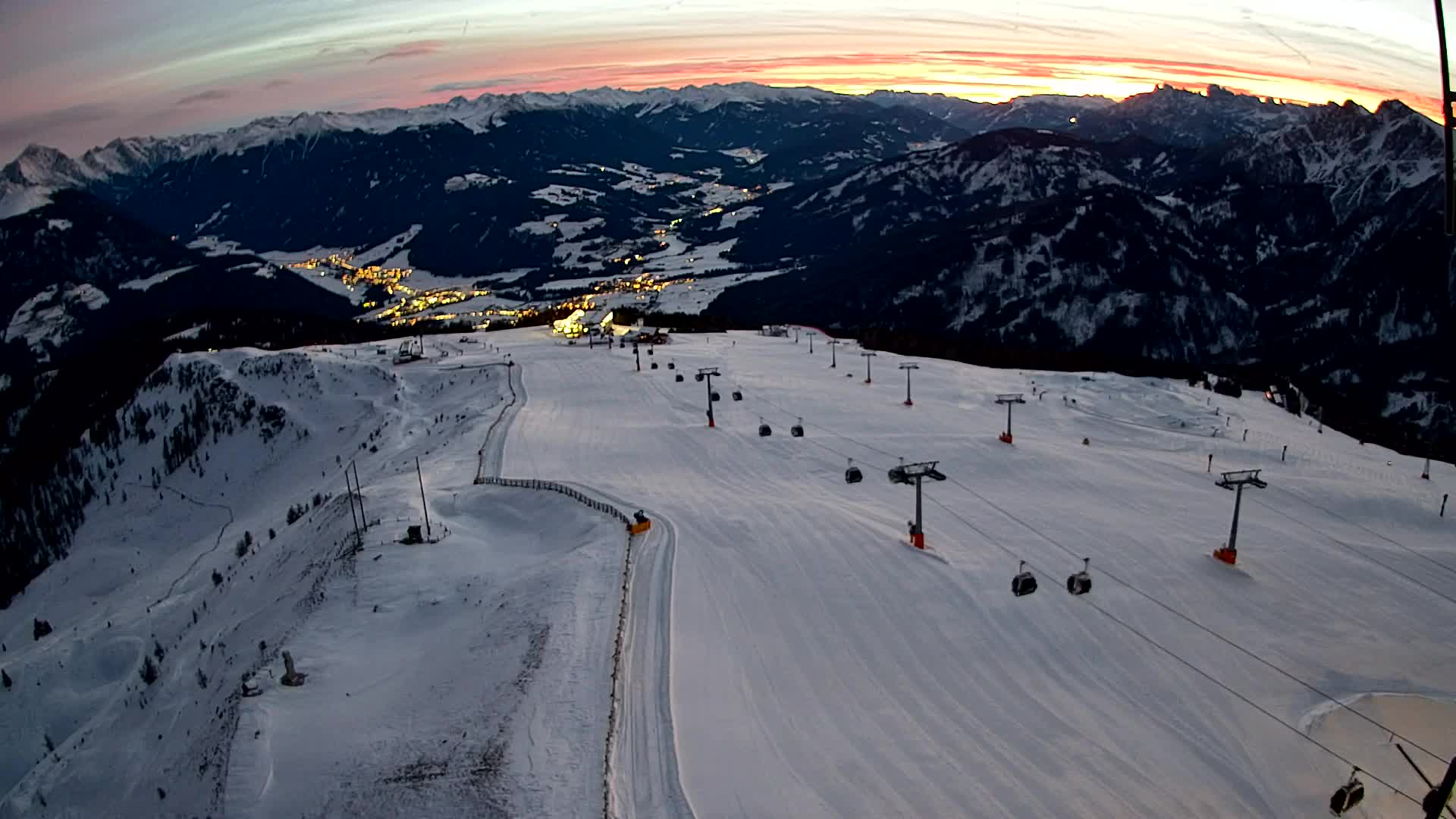Kronplatz vrh | pogled na Valdaoro – Olang
