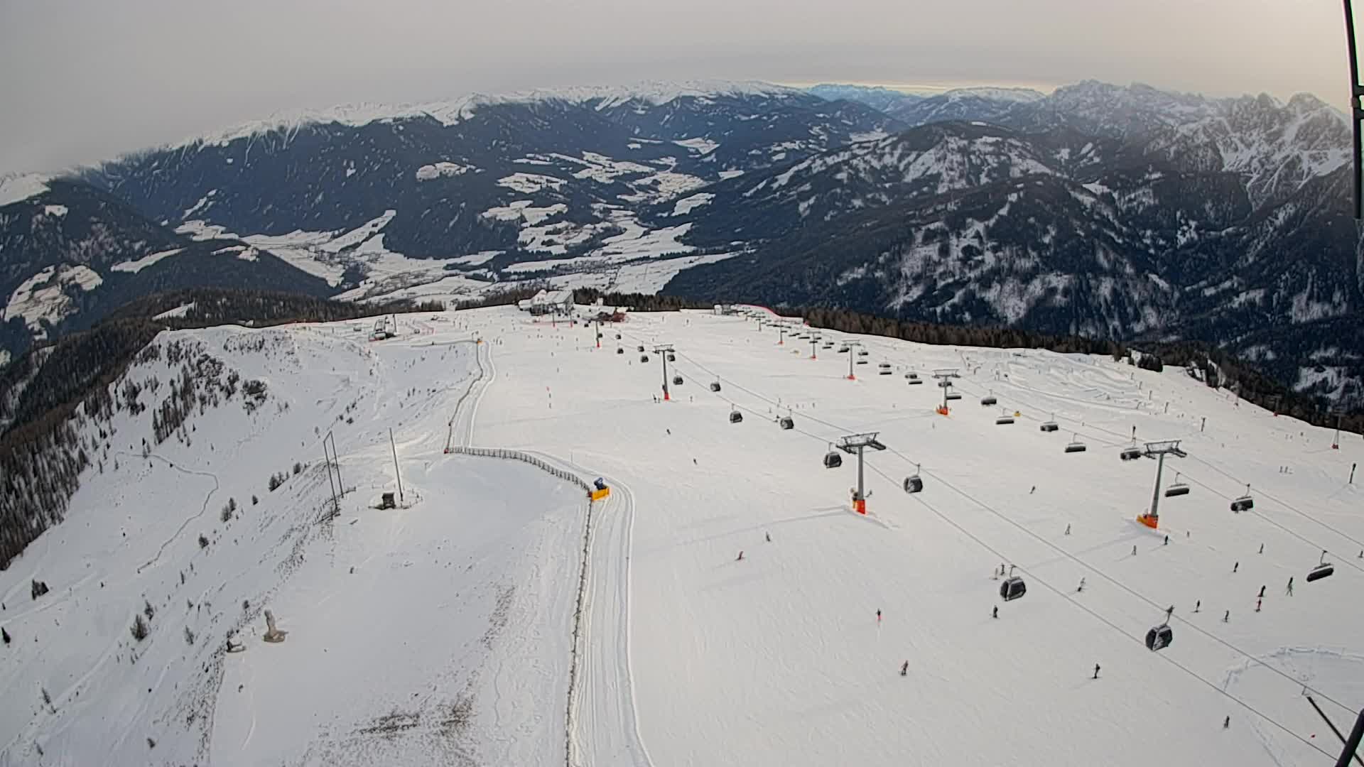 Cima Kronplatz | vista a Valdaora – Olang