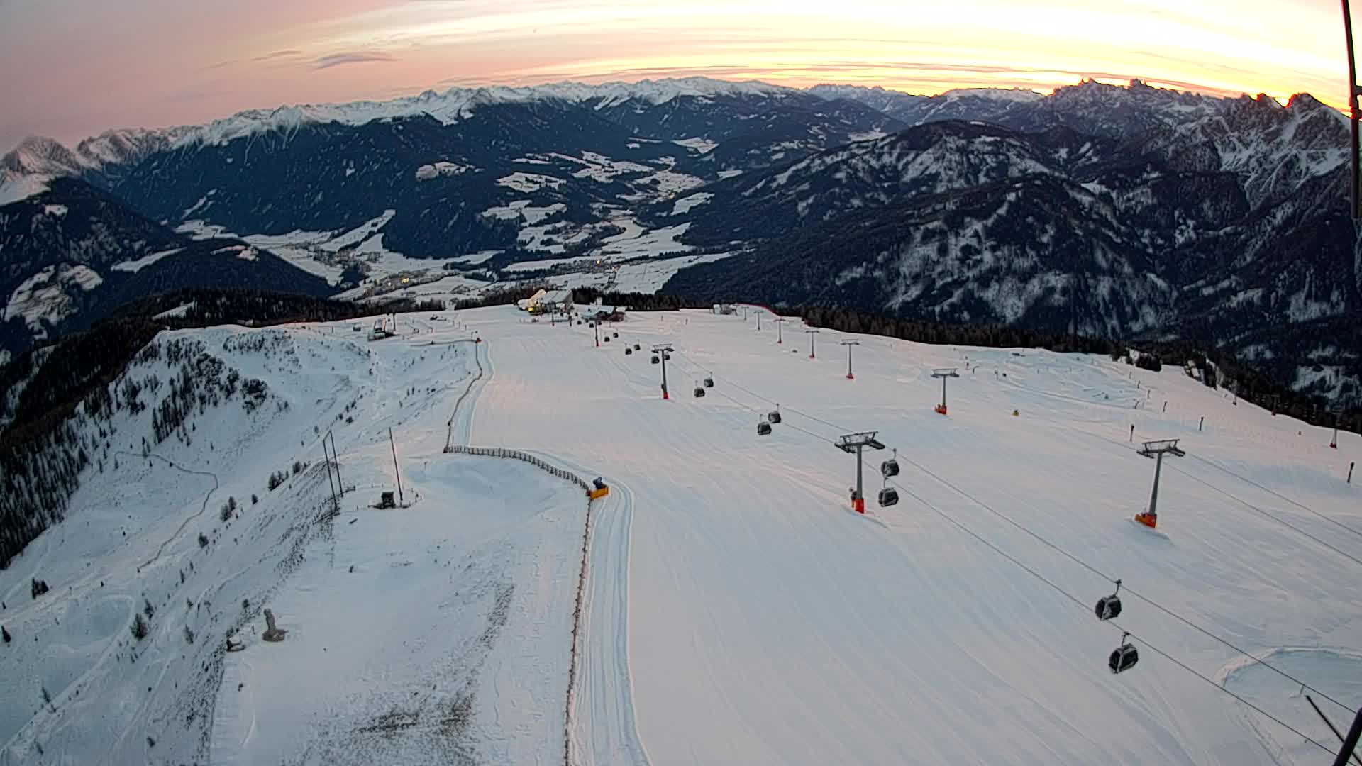 Cima Kronplatz | vista a Valdaora – Olang