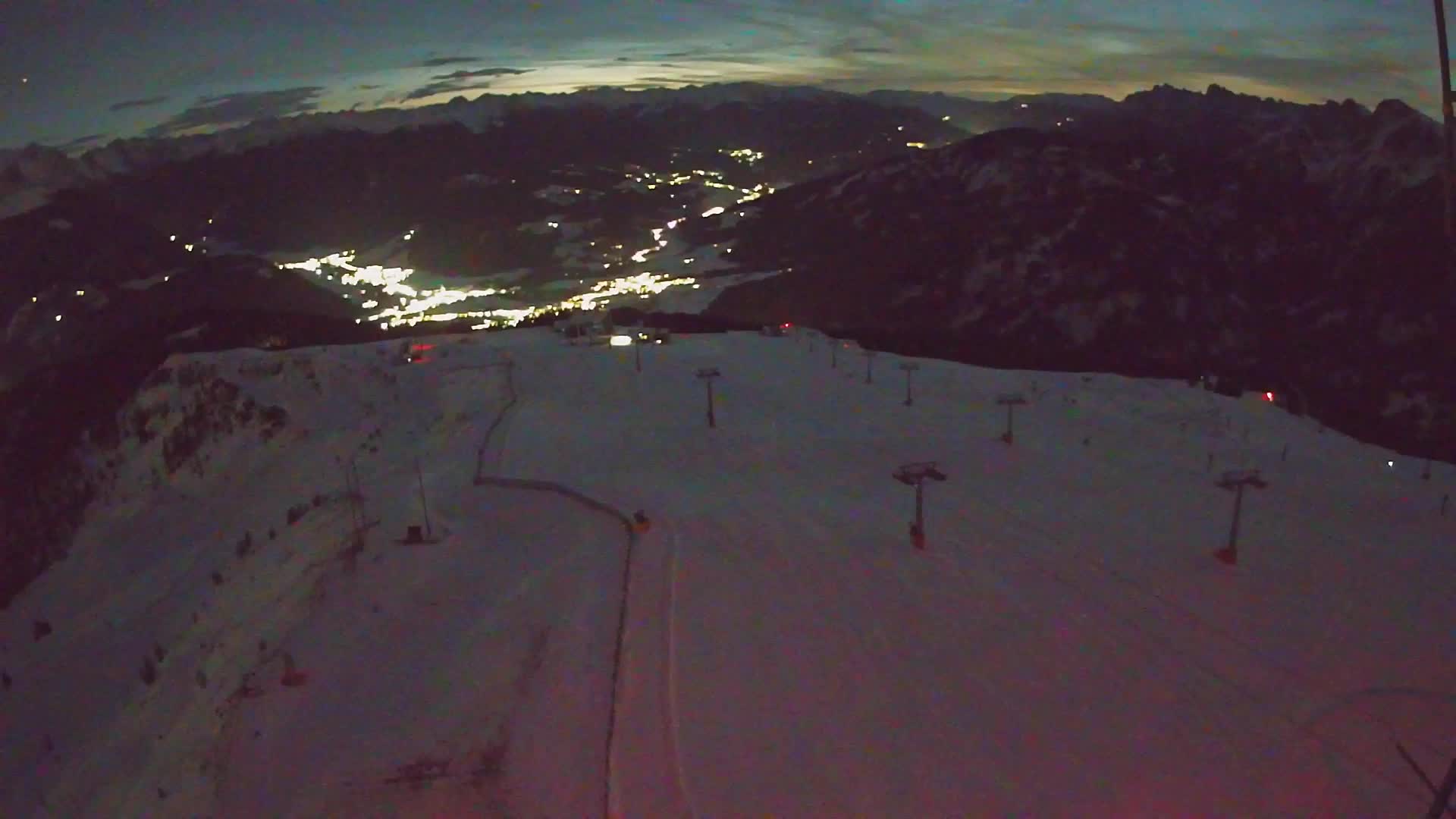 Kronplatz-Gipfel | Blick nach Olang – Valdaora