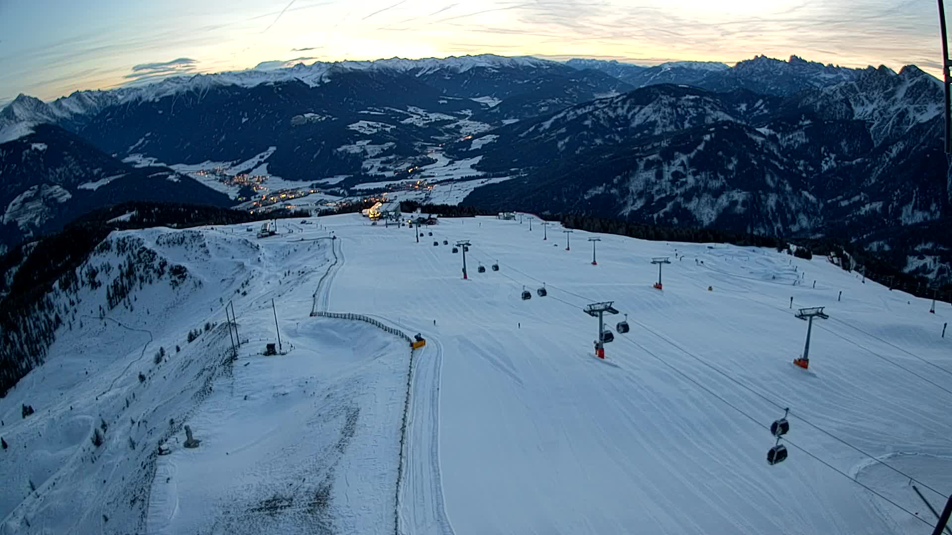 Kronplatz vrh | pogled na Valdaoro – Olang