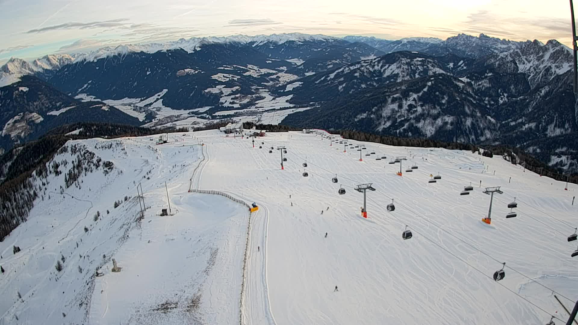 Cima Kronplatz | vista a Valdaora – Olang