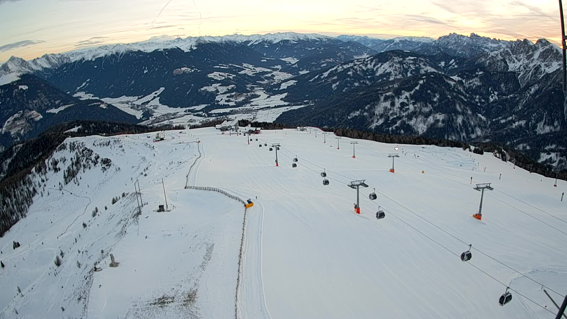 Kronplatz vrh | pogled na Valdaoro – Olang