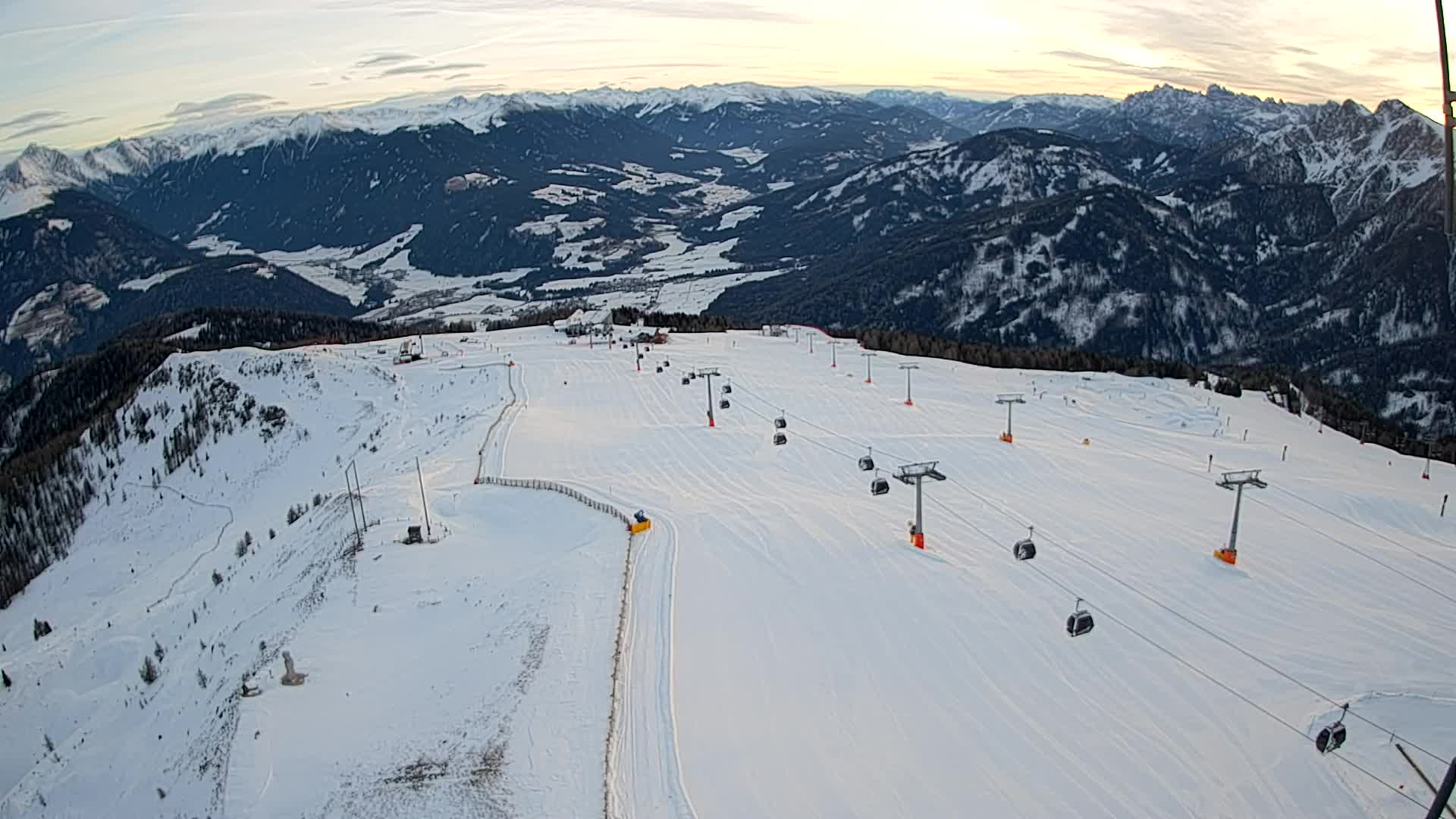 Cima Kronplatz | vista a Valdaora – Olang