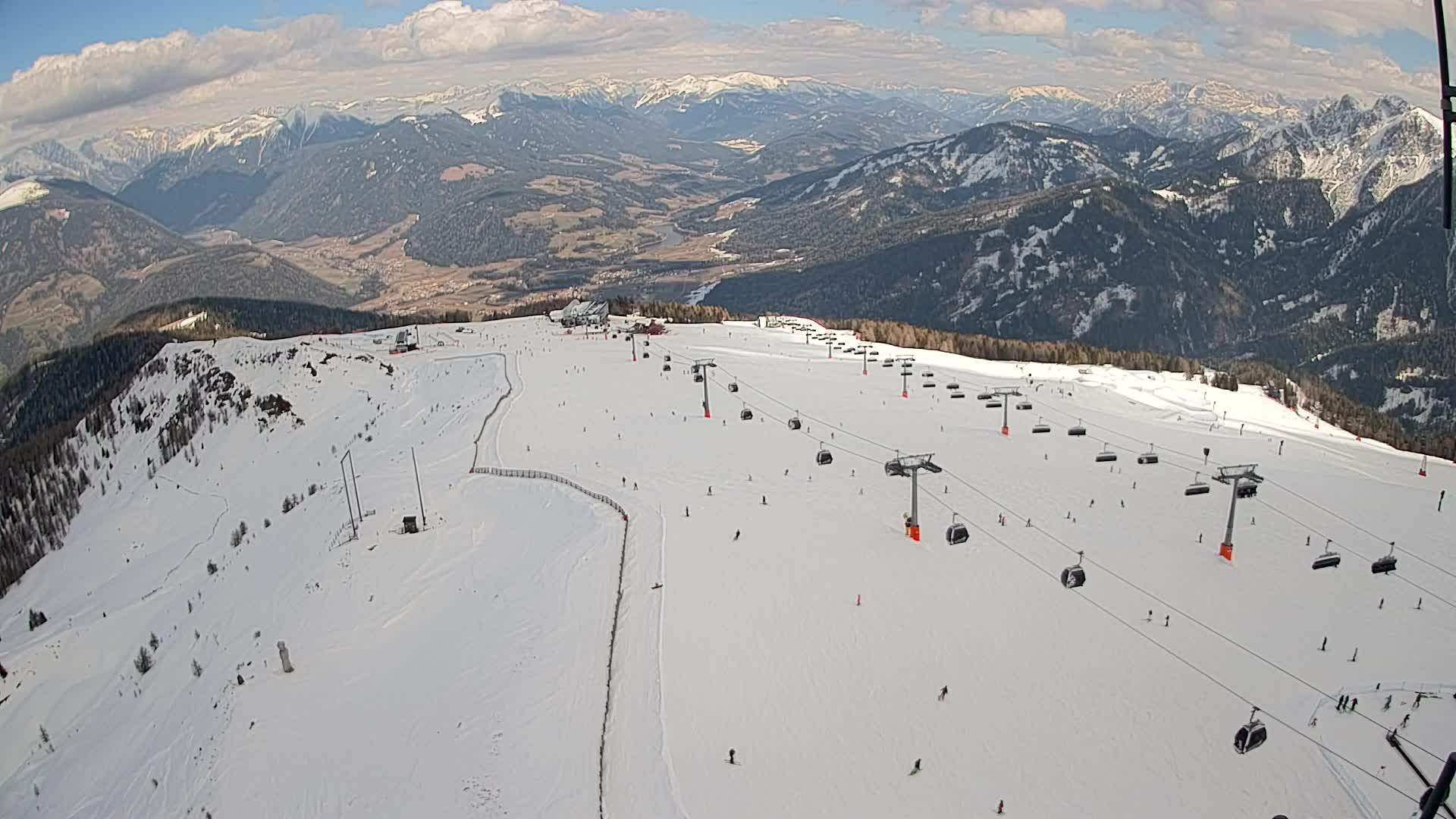 Kronplatz vrh | pogled na Valdaora – Olang