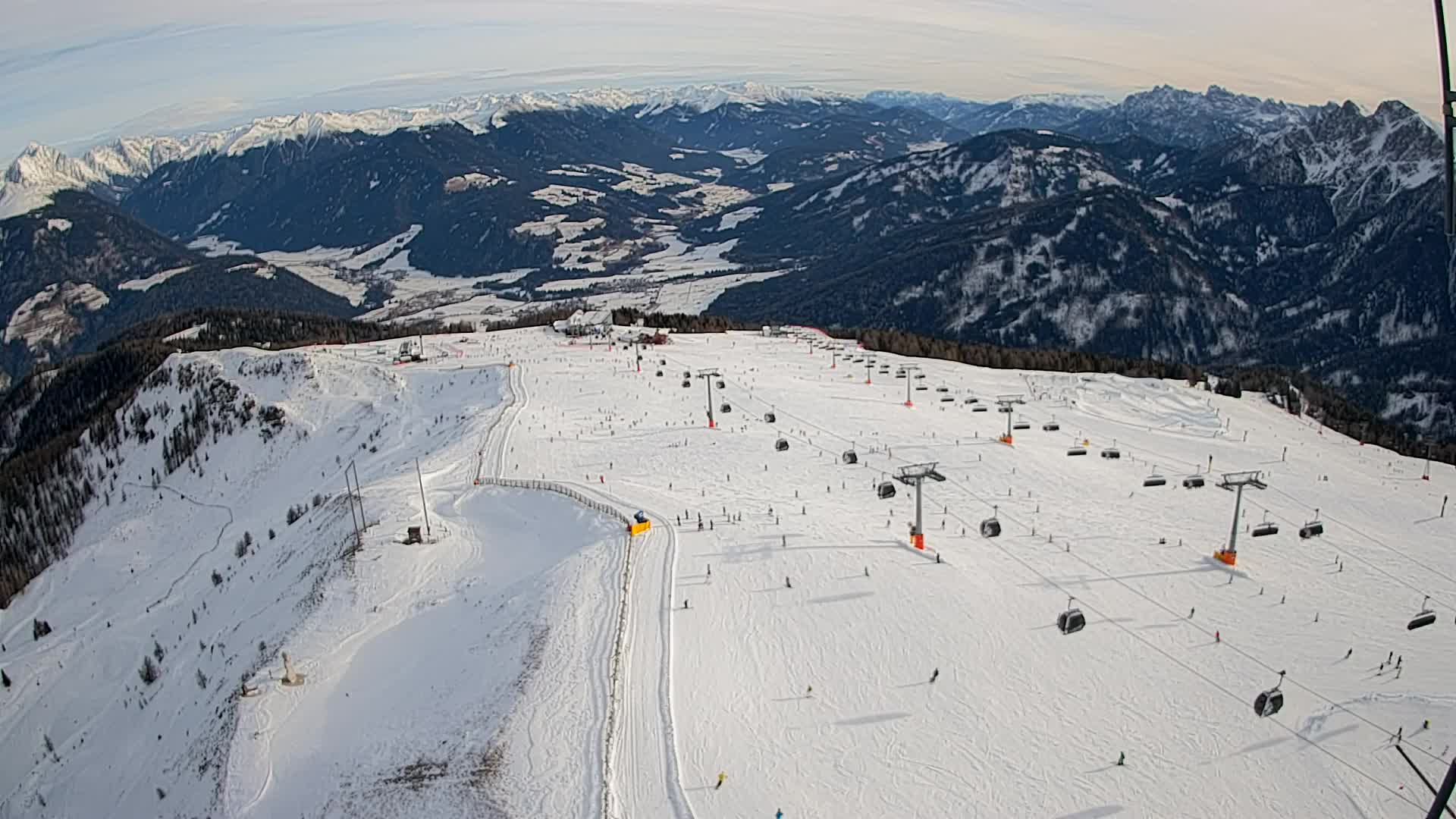 Kronplatz vrh | pogled na Valdaoro – Olang