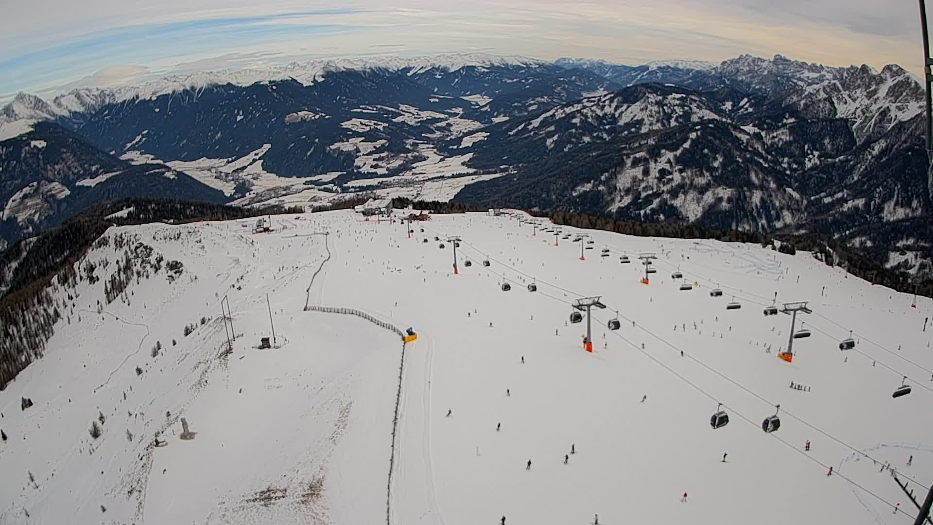 Sommet du Kronplatz | vue sur Valdaora – Olang