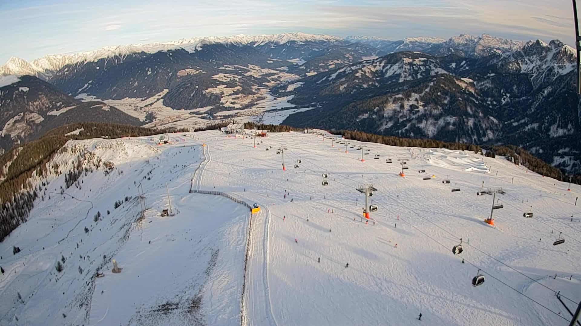 Cima Kronplatz | vista a Valdaora – Olang