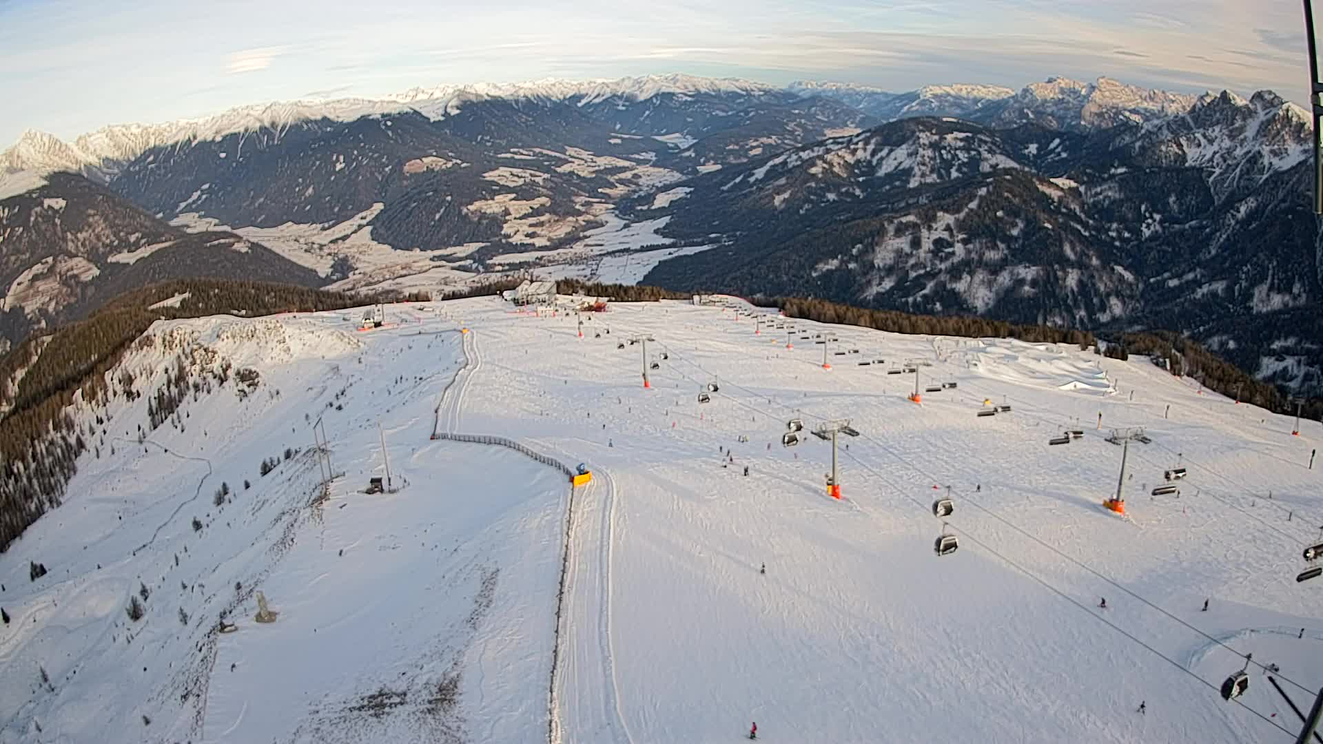 Kronplatz vrh | pogled na Valdaoro – Olang