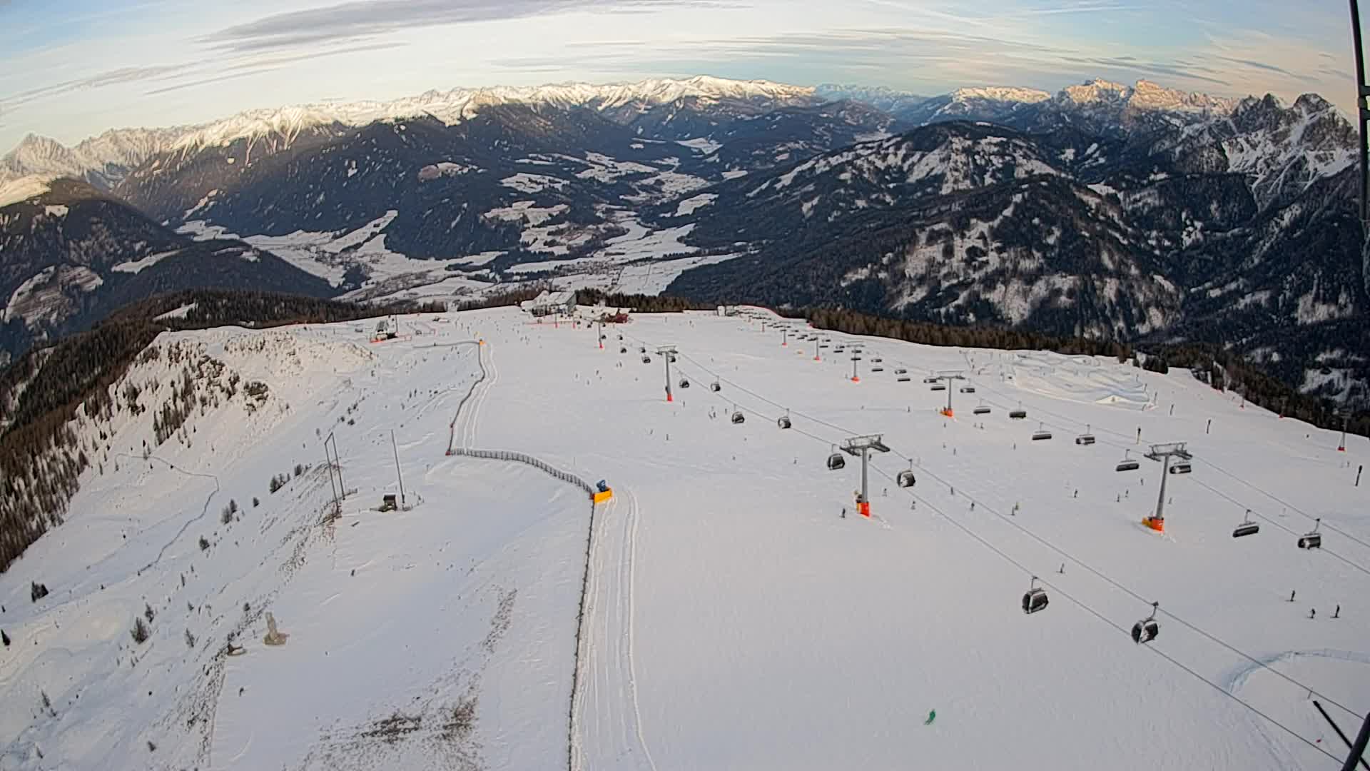 Sommet du Kronplatz | vue sur Valdaora – Olang
