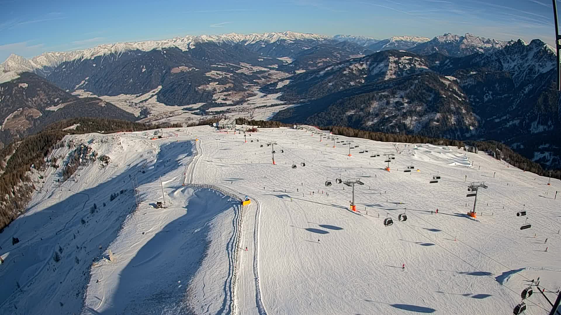 Kronplatz vrh | pogled na Valdaoro – Olang