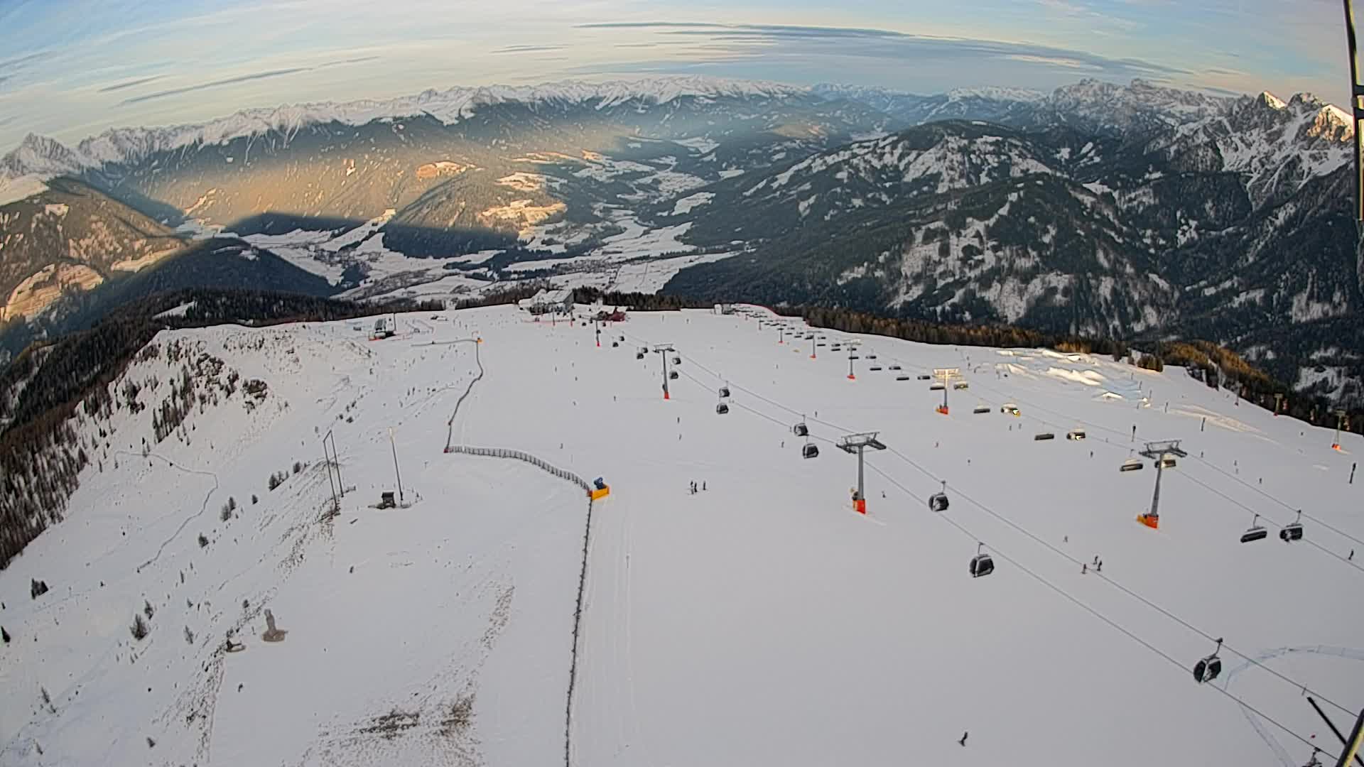 Kronplatz vrh | pogled na Valdaora – Olang