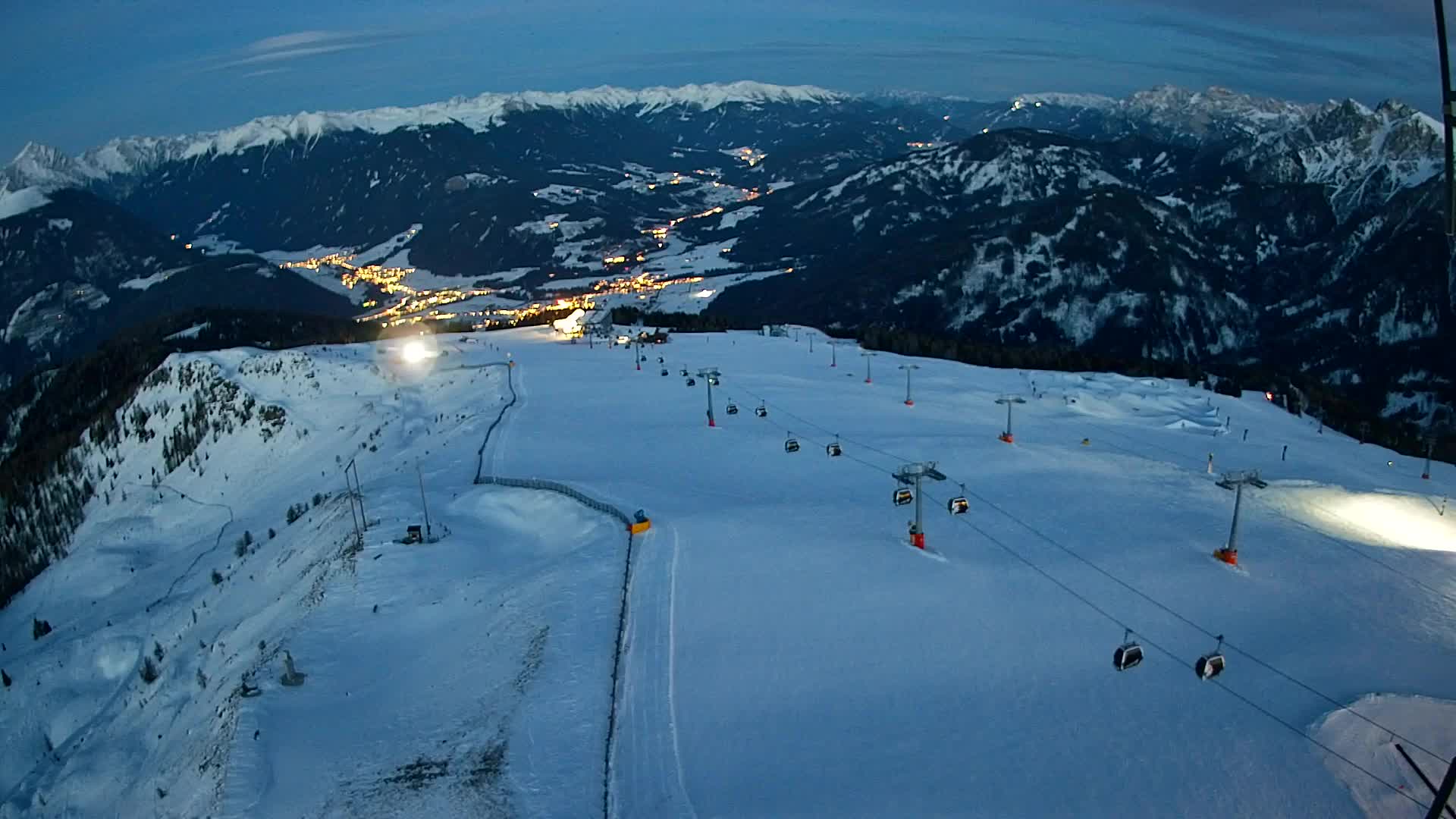 Sommet du Kronplatz | vue sur Valdaora – Olang