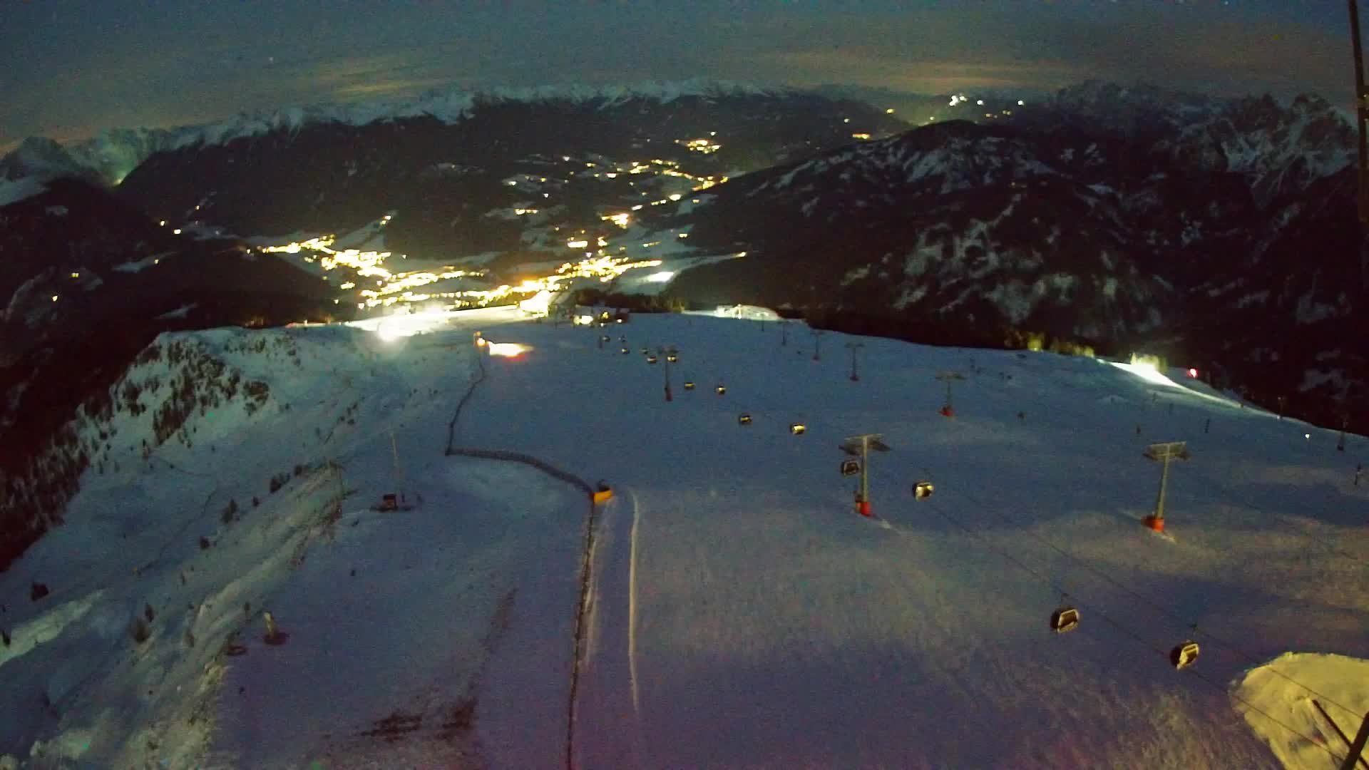 Sommet du Kronplatz | vue sur Valdaora – Olang
