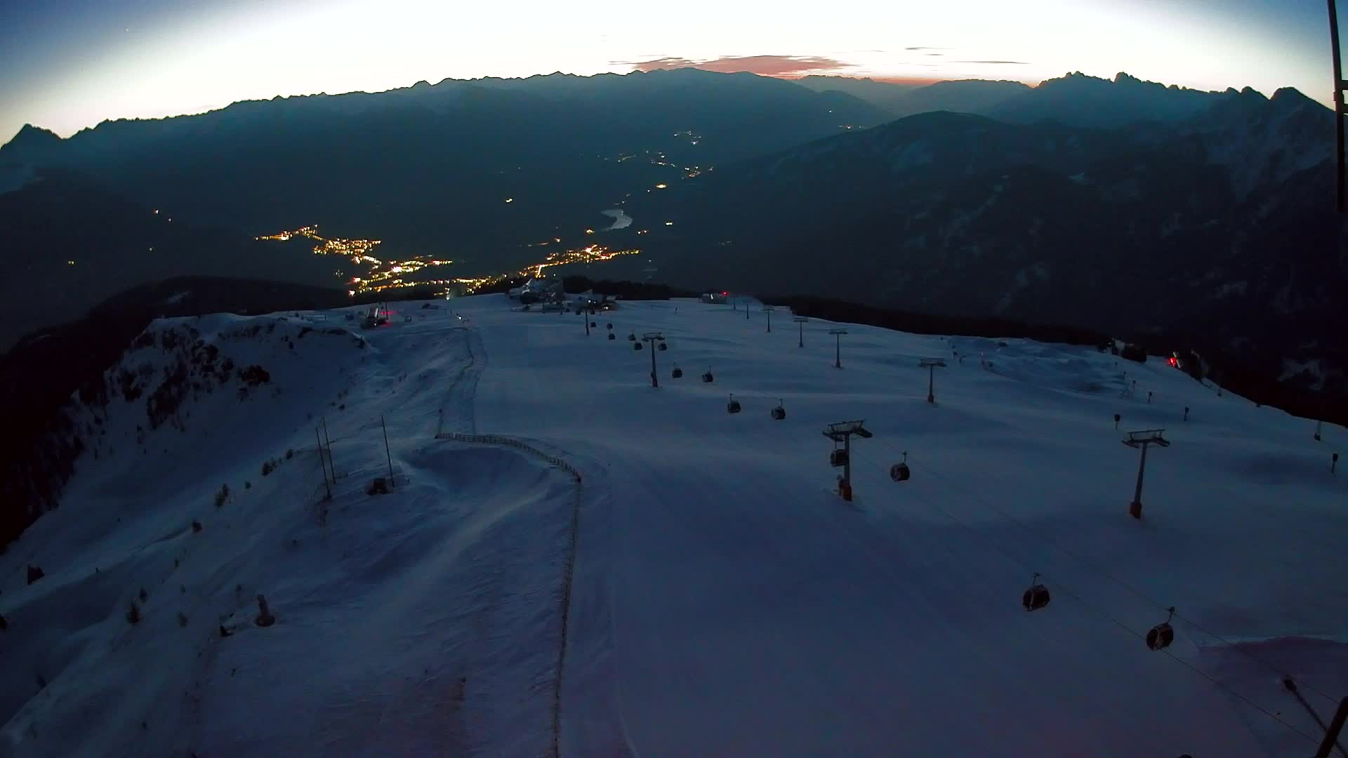 Kronplatz vrh | pogled na Valdaora – Olang