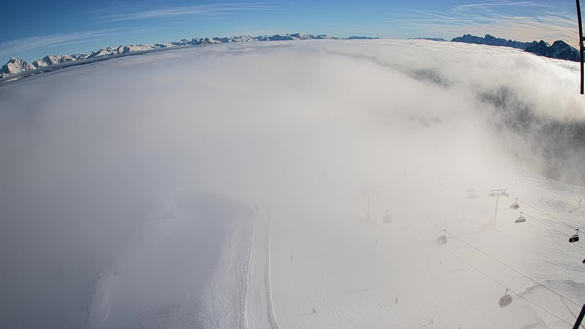 Sommet du Kronplatz | vue sur Valdaora – Olang
