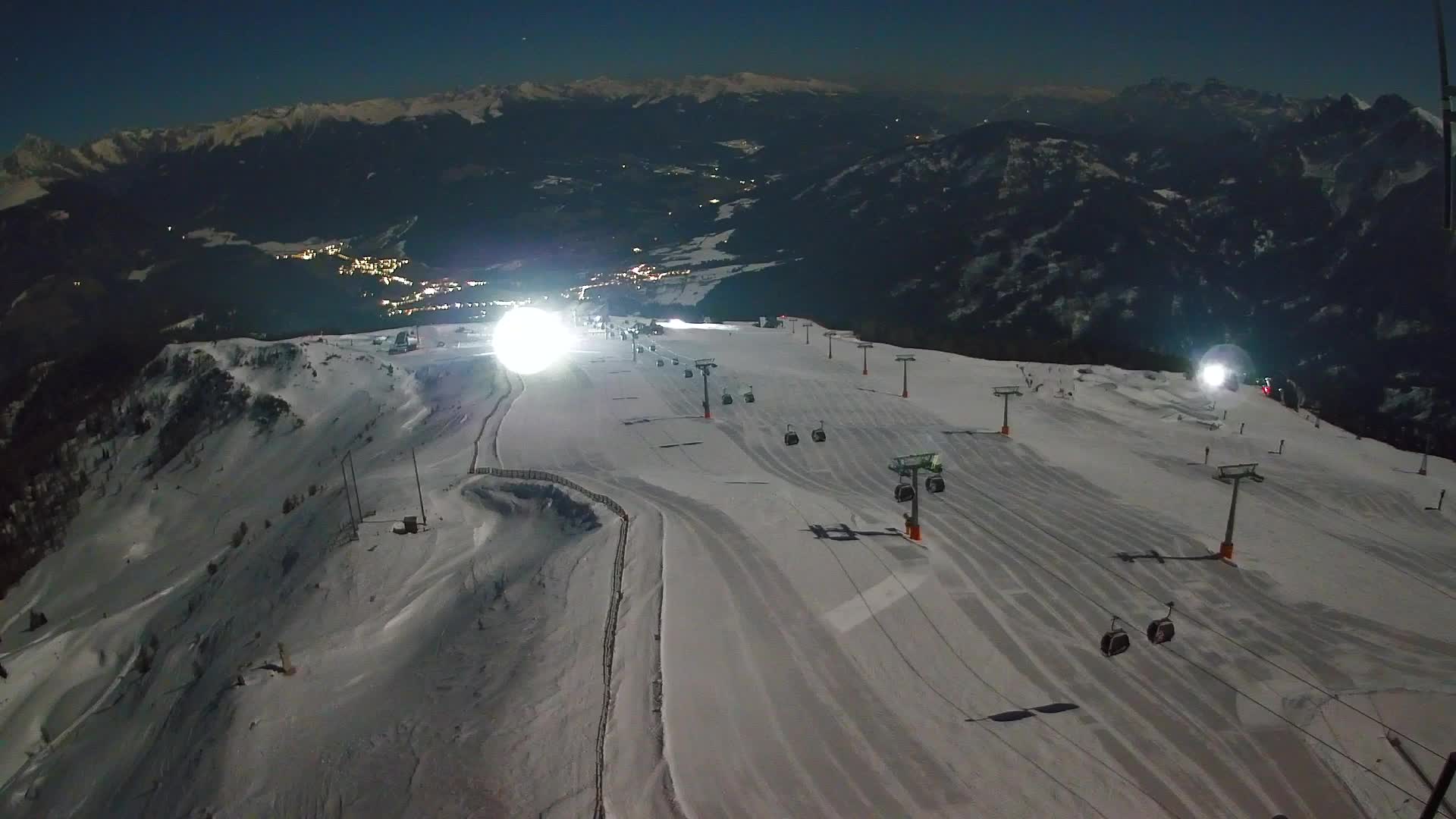 Sommet du Kronplatz | vue sur Valdaora – Olang