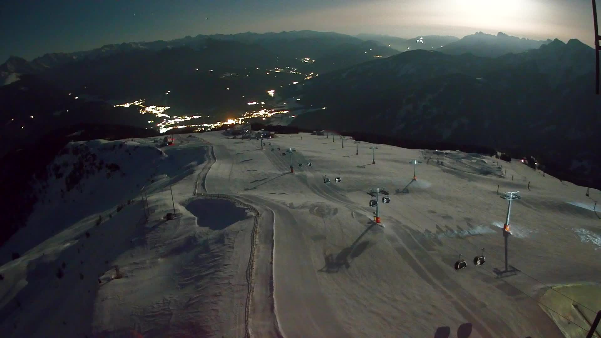 Kronplatz vrh | pogled na Valdaora – Olang