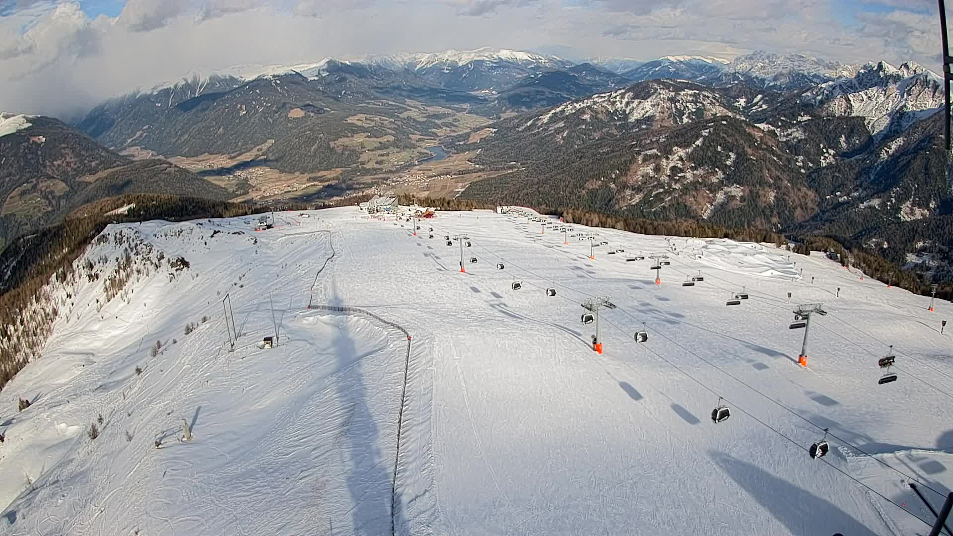 Kronplatz vrh | pogled na Valdaoro – Olang