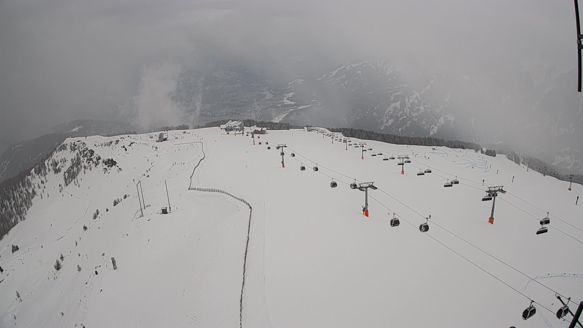 Kronplatz vrh | pogled na Valdaora – Olang