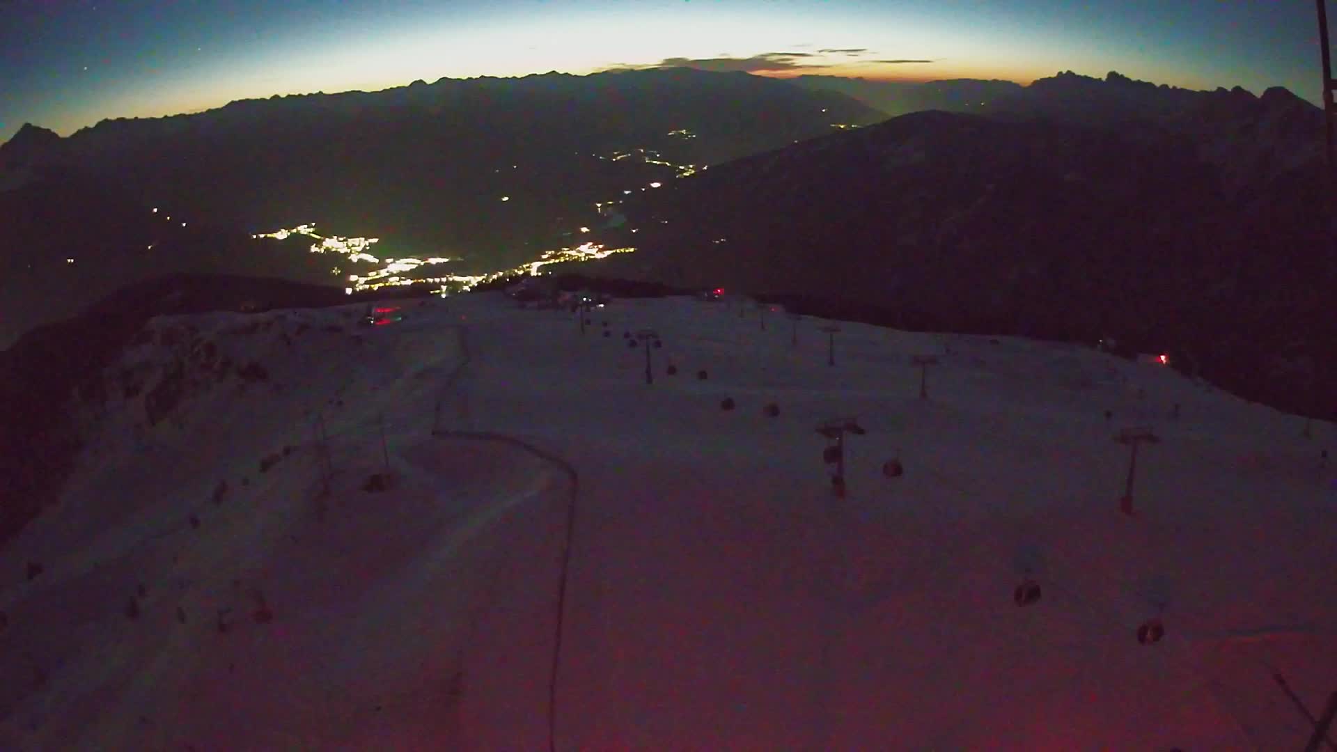 Kronplatz vrh | pogled na Valdaora – Olang