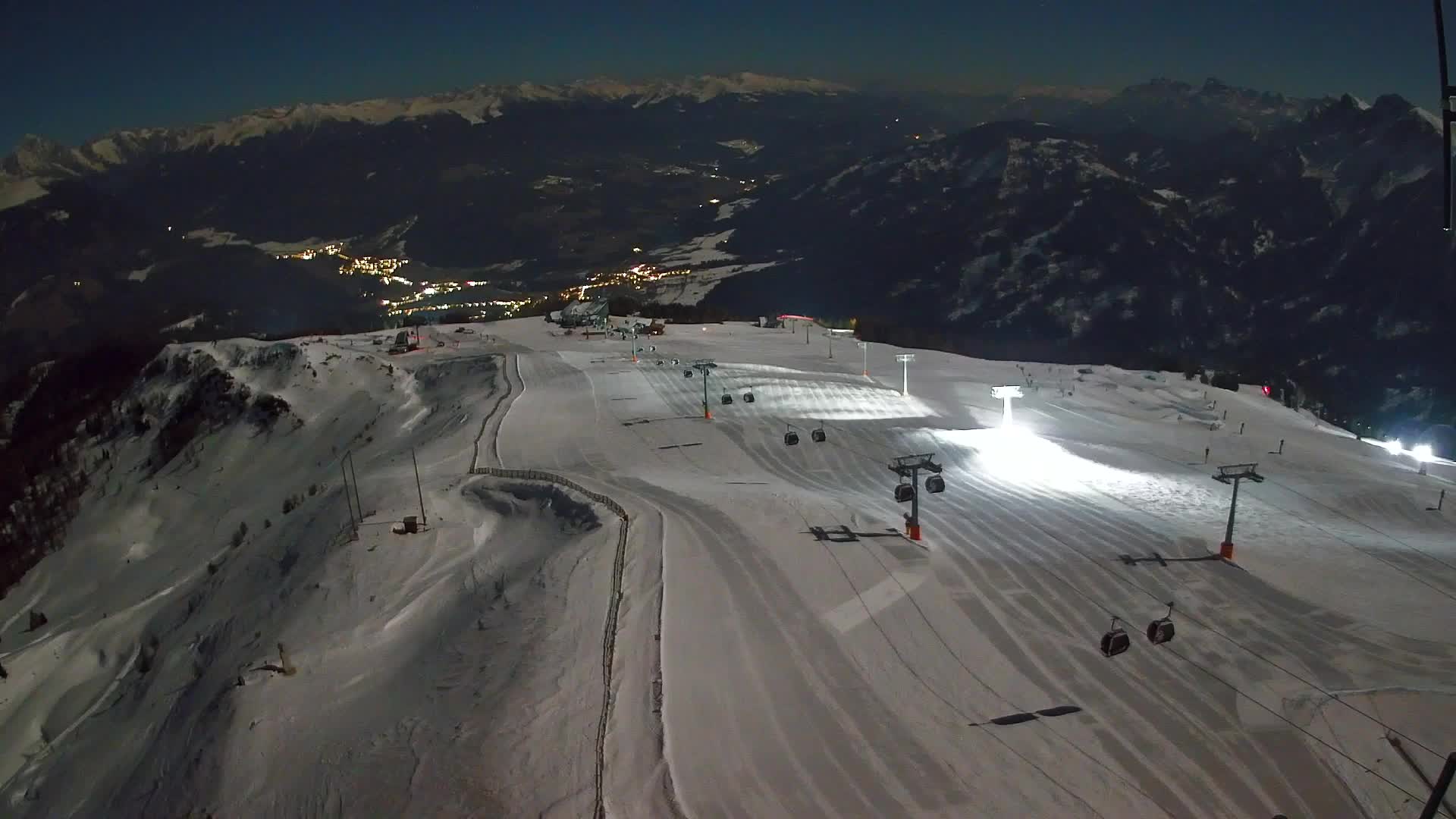 Kronplatz vrh | pogled na Valdaora – Olang