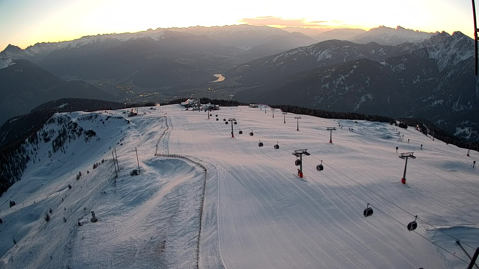 Sommet du Kronplatz | vue sur Valdaora – Olang