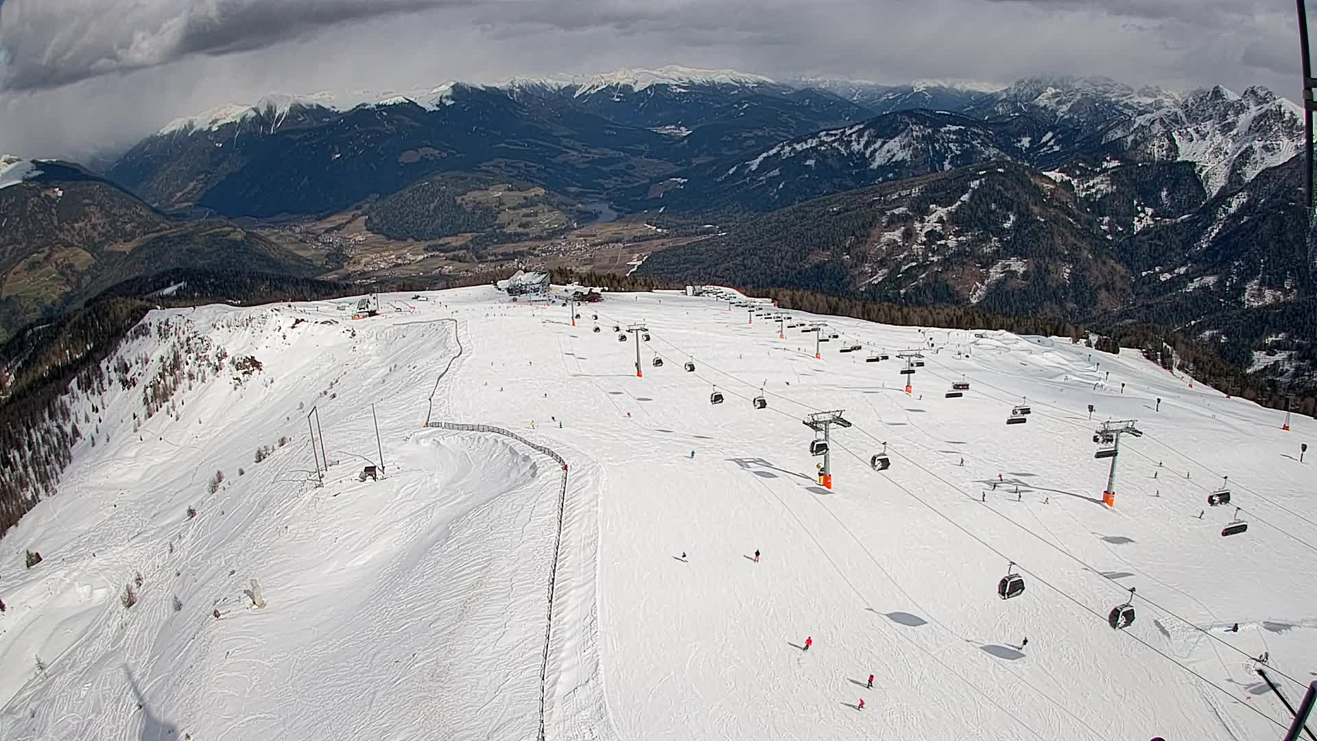 Cima Kronplatz | vista a Valdaora – Olang