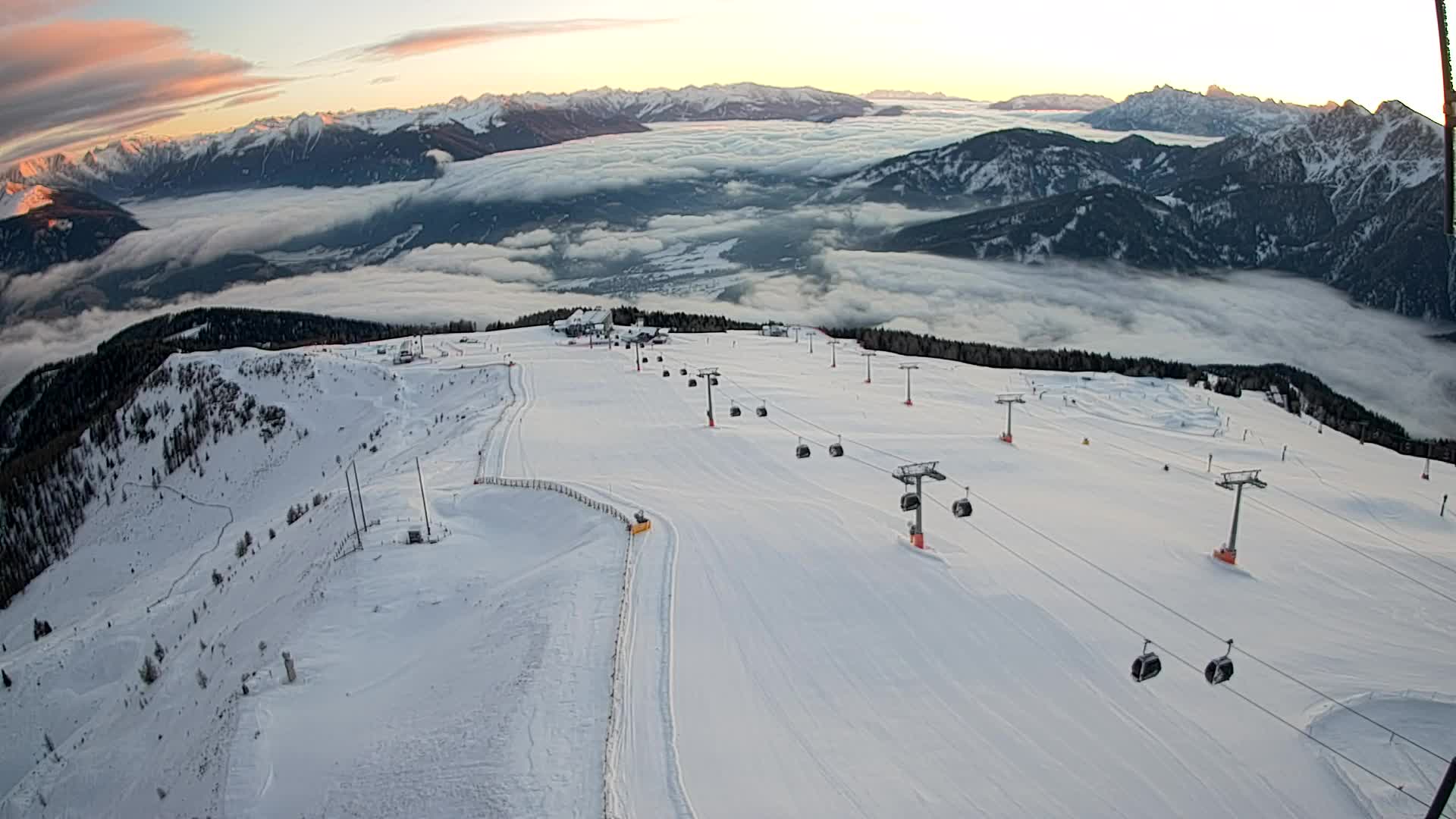 Cima Kronplatz | vista a Valdaora – Olang