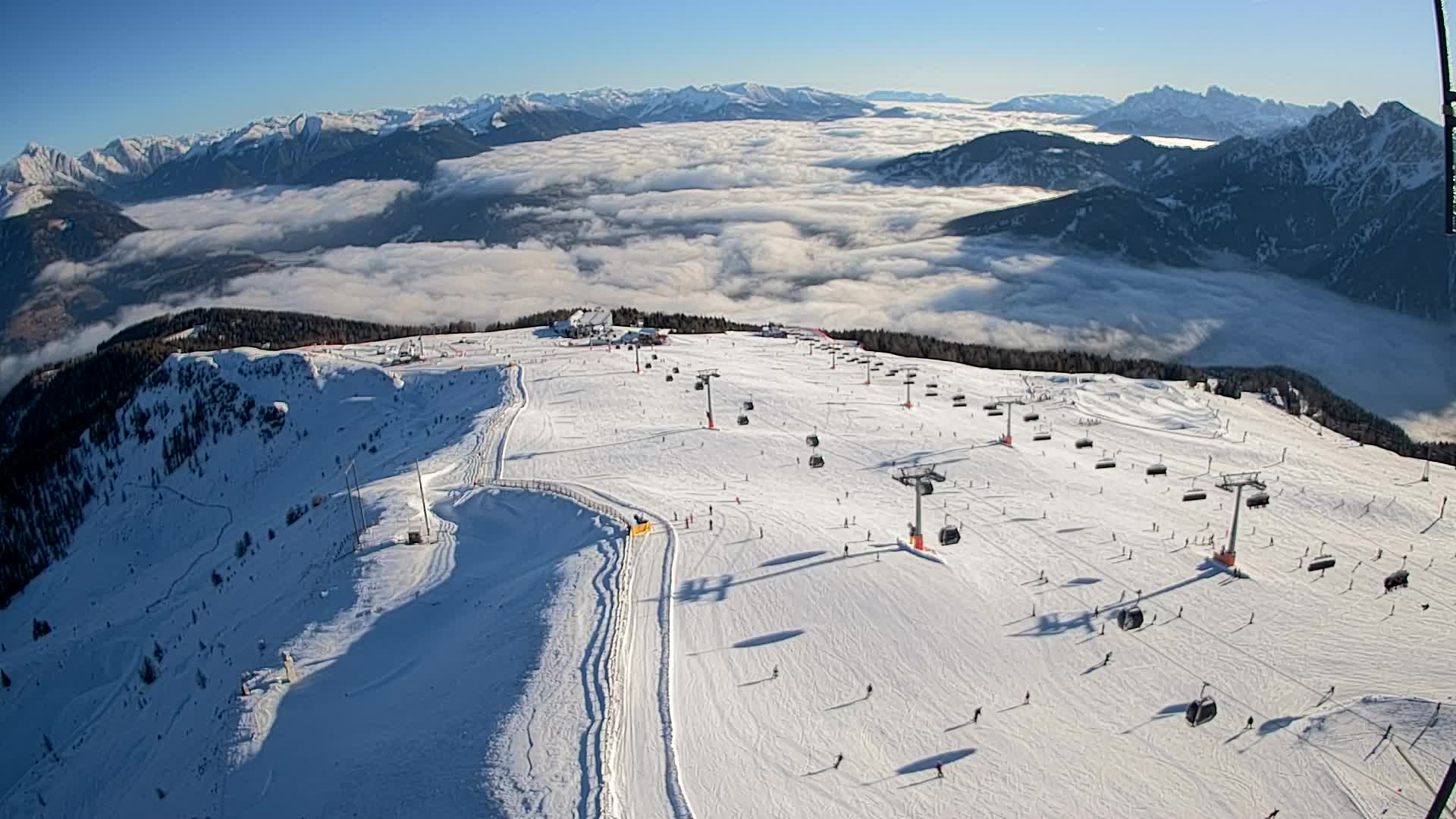Kronplatz peak | view to Valdaora – Olang