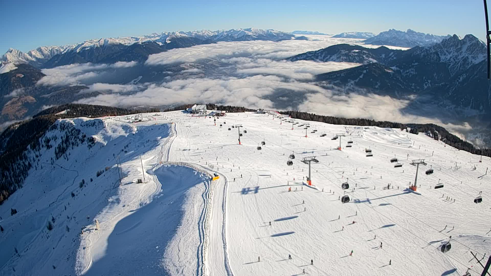 Kronplatz peak | view to Valdaora – Olang