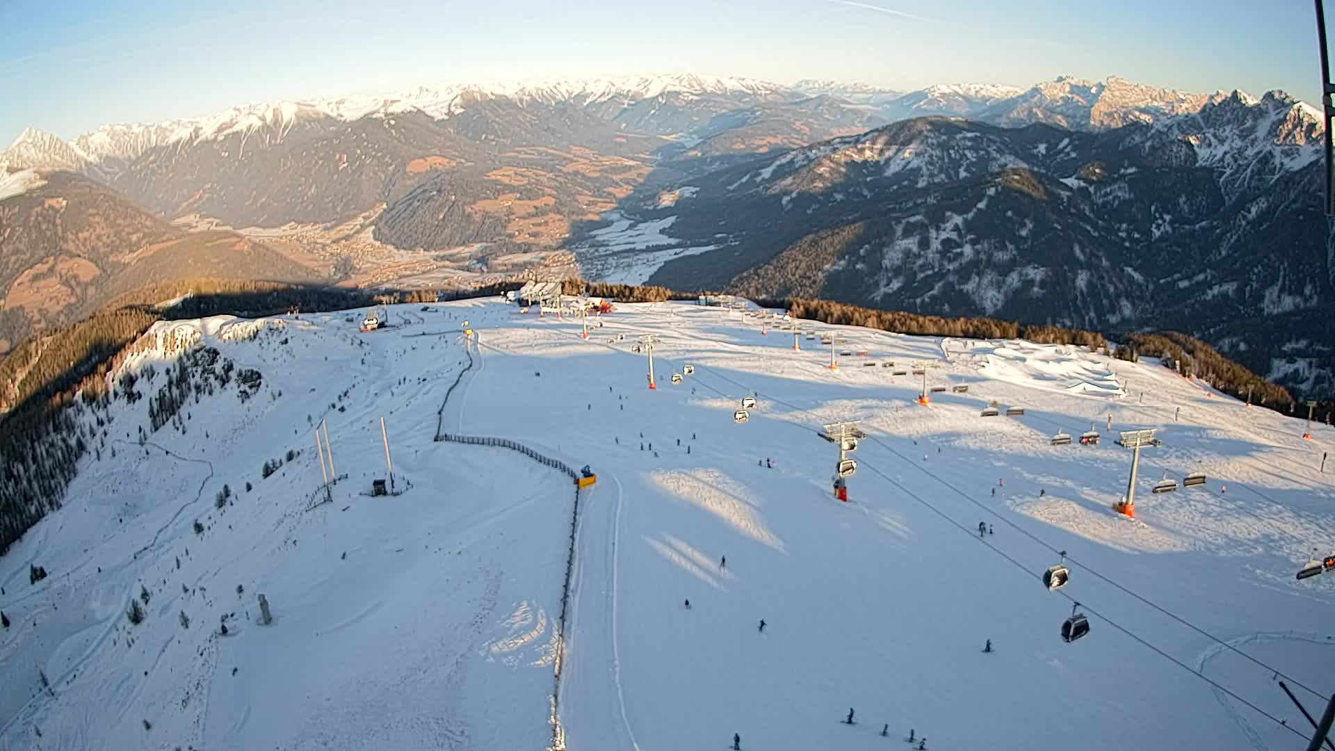 Cima Kronplatz | vista a Valdaora – Olang