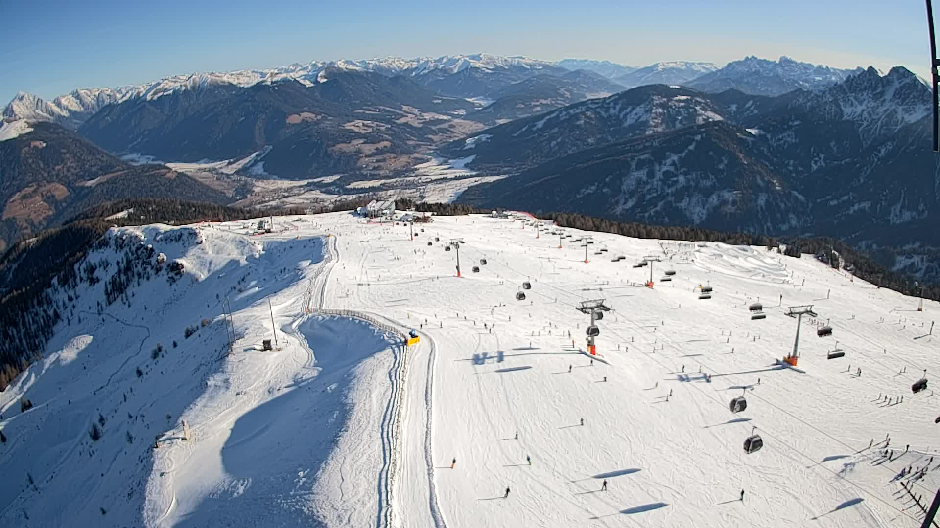 Kronplatz vrh | pogled na Valdaora – Olang