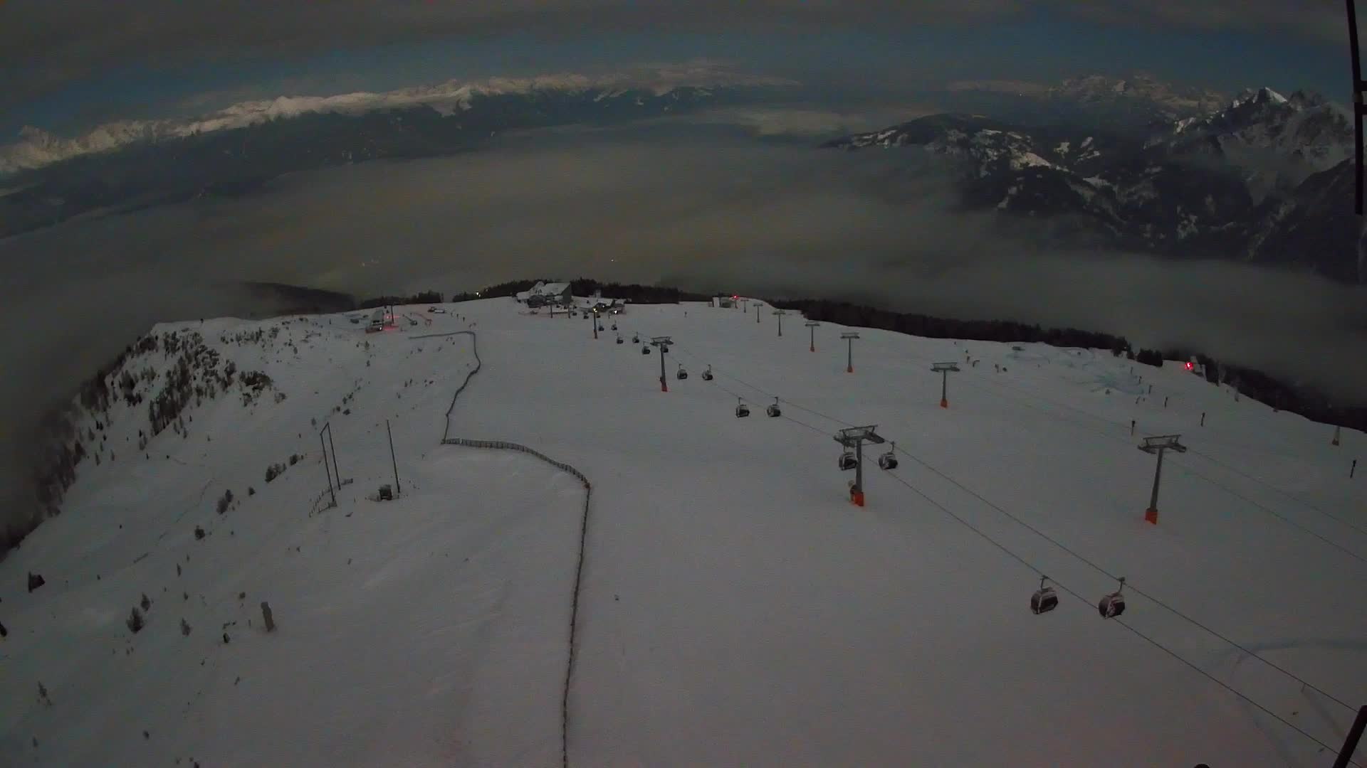 Sommet du Kronplatz | vue sur Valdaora – Olang