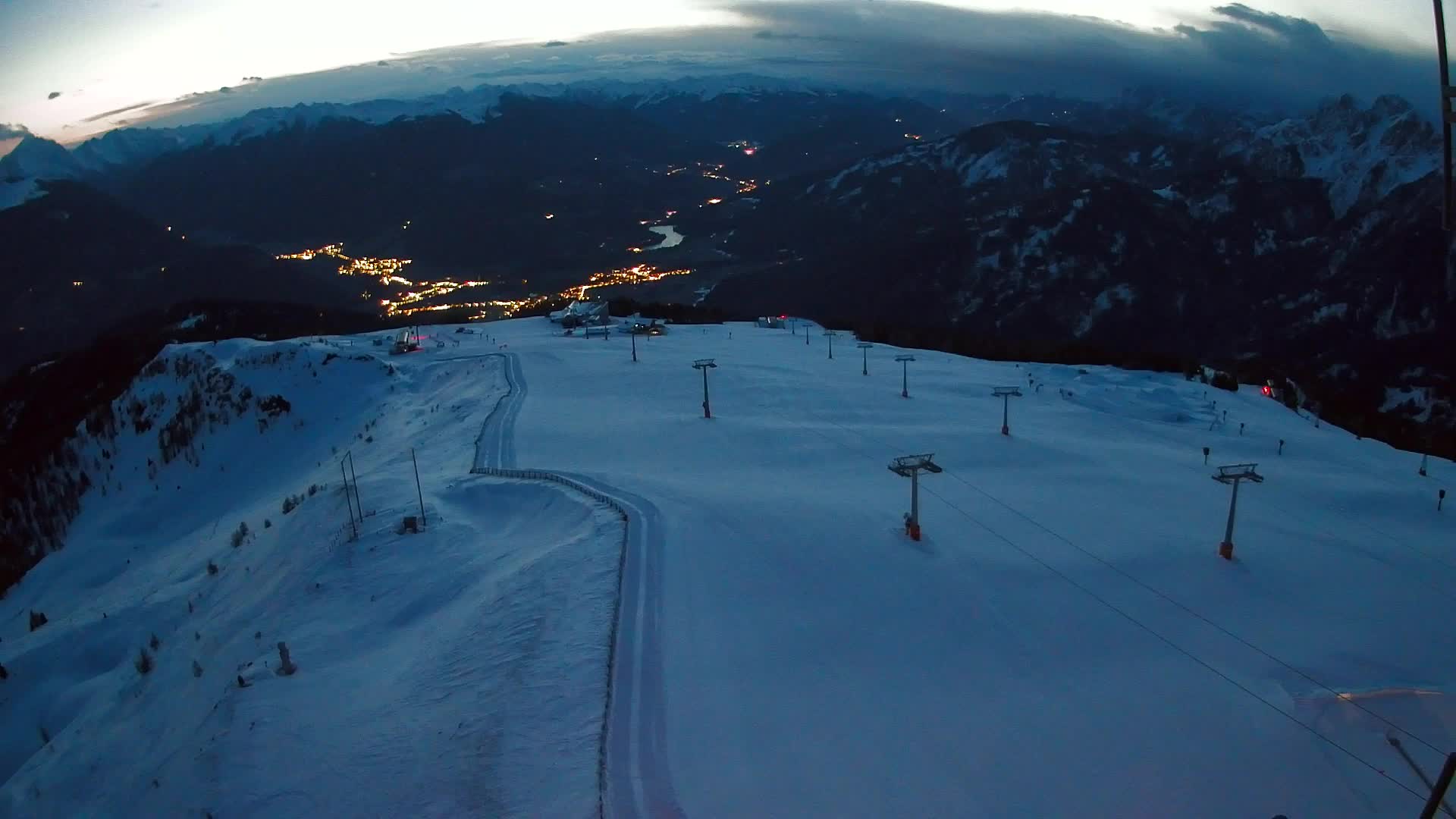 Sommet du Kronplatz | vue sur Valdaora – Olang