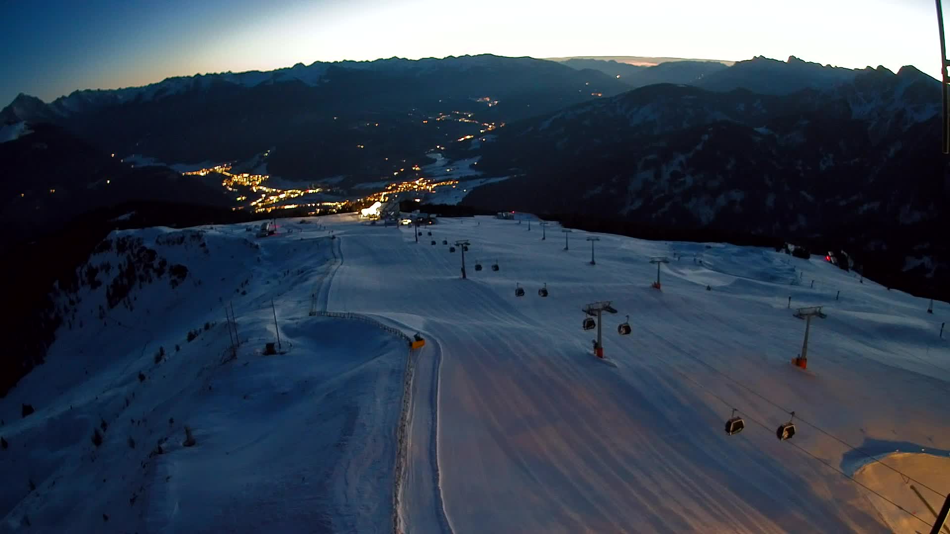 Sommet du Kronplatz | vue sur Valdaora – Olang