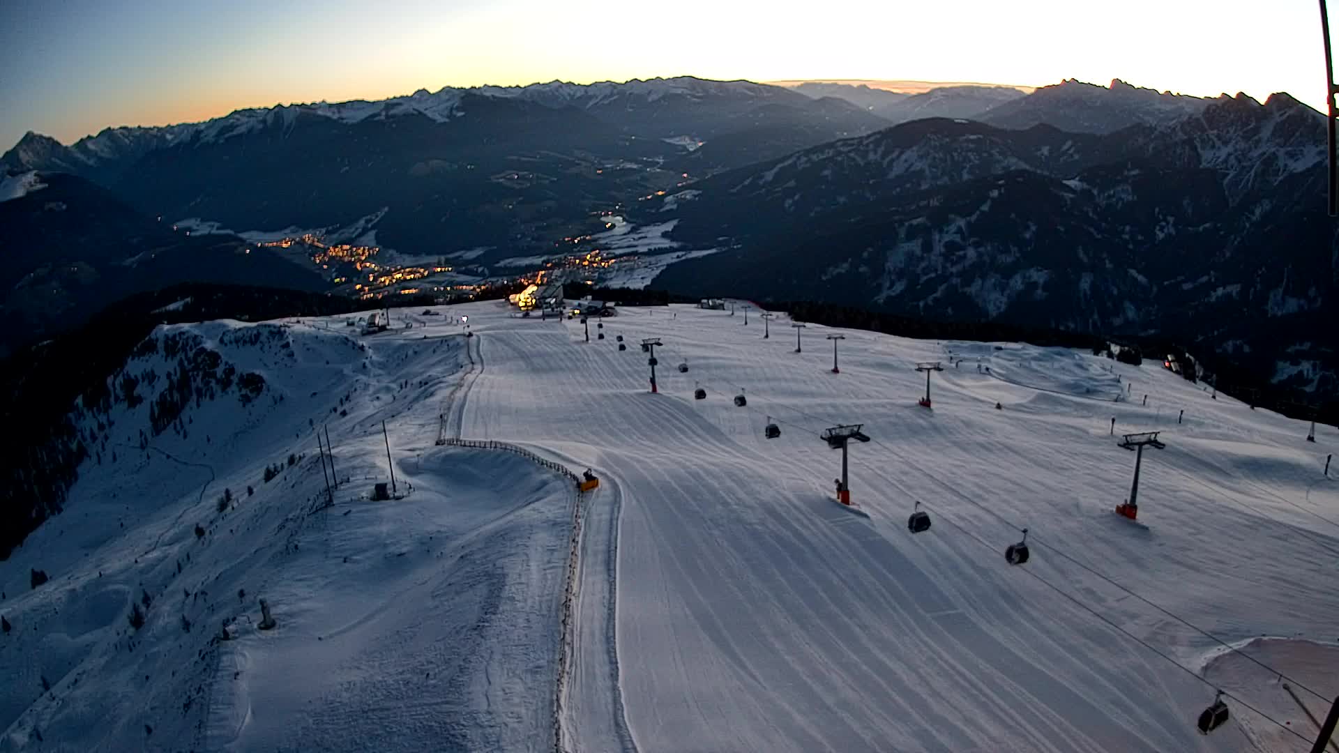 Cima Kronplatz | vista a Valdaora – Olang