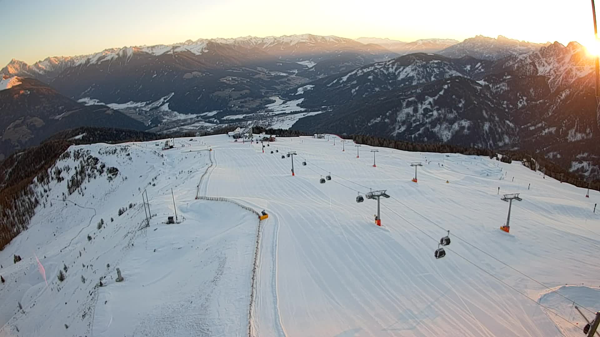 Kronplatz vrh | pogled na Valdaoro – Olang
