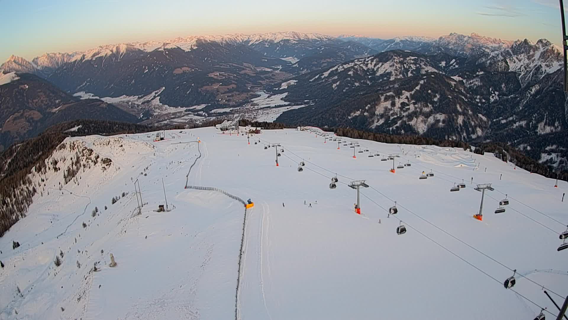 Sommet du Kronplatz | vue sur Valdaora – Olang