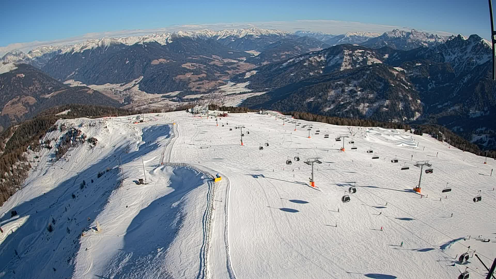 Cima Kronplatz | vista a Valdaora – Olang