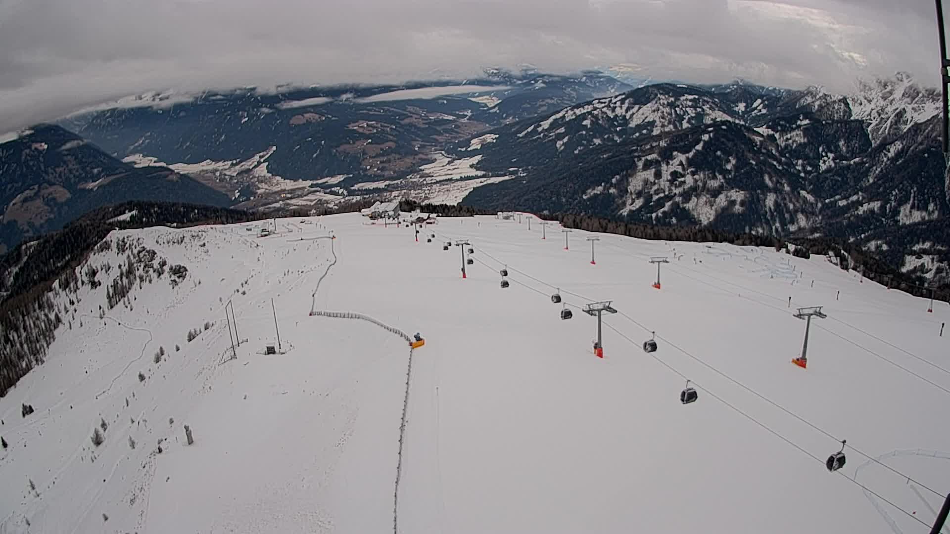 Sommet du Kronplatz | vue sur Valdaora – Olang
