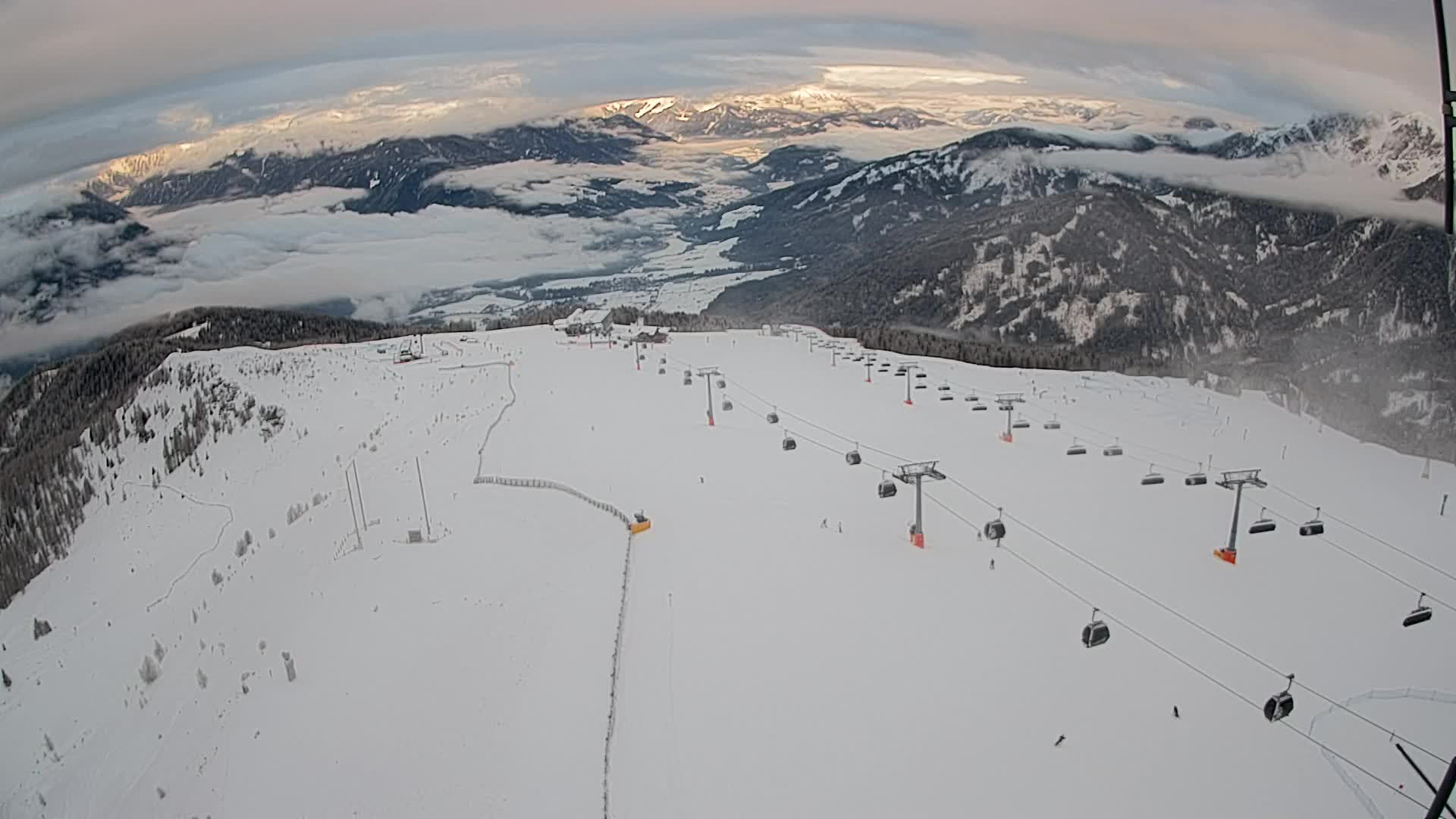 Kronplatz vrh | pogled na Valdaora – Olang