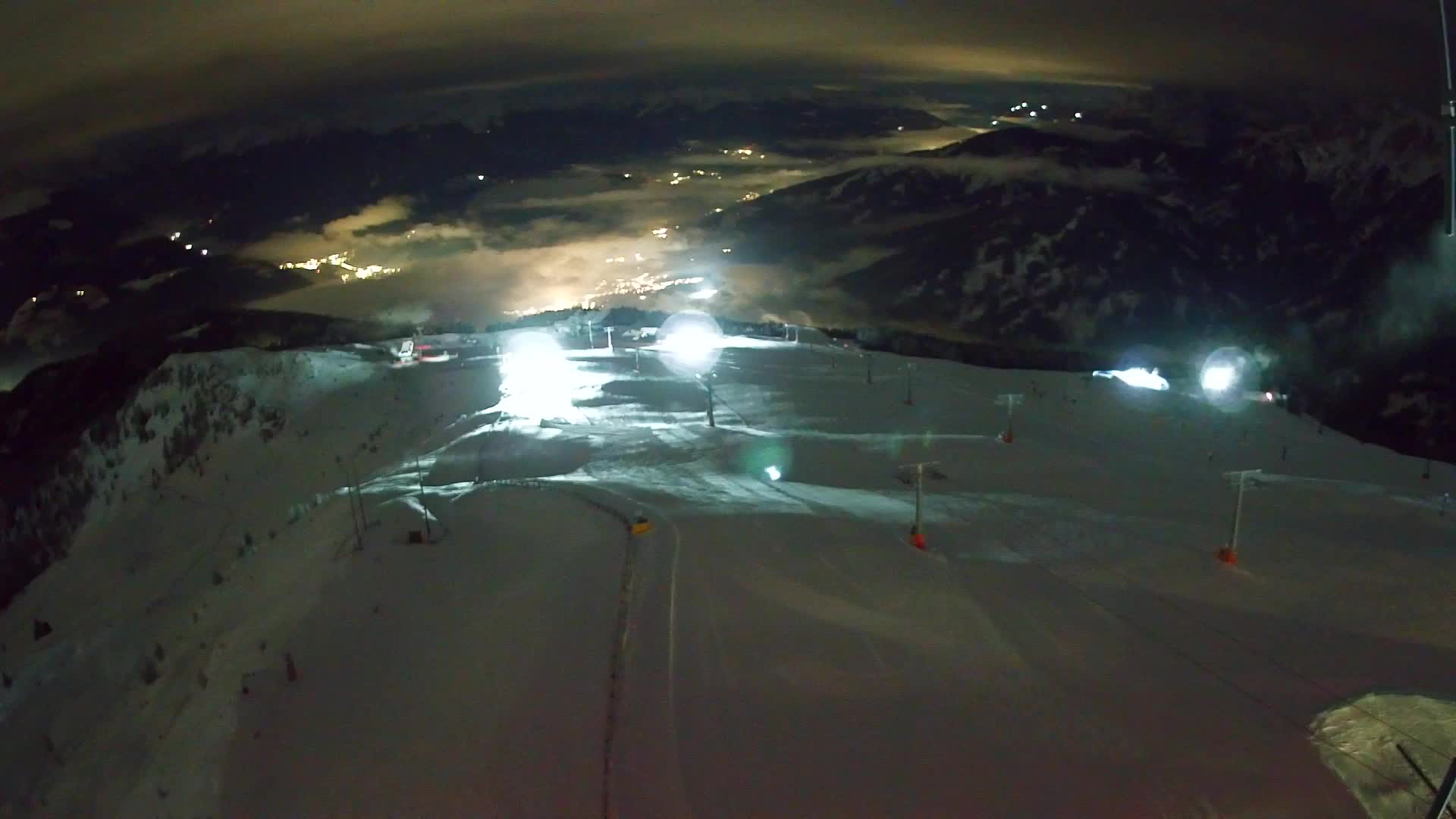 Kronplatz-Gipfel | Blick nach Olang – Valdaora