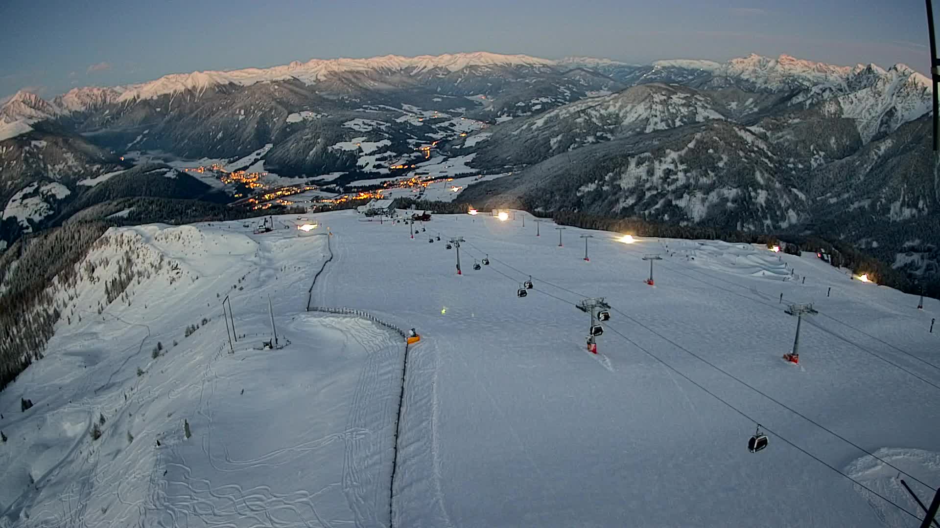 Sommet du Kronplatz | vue sur Valdaora – Olang